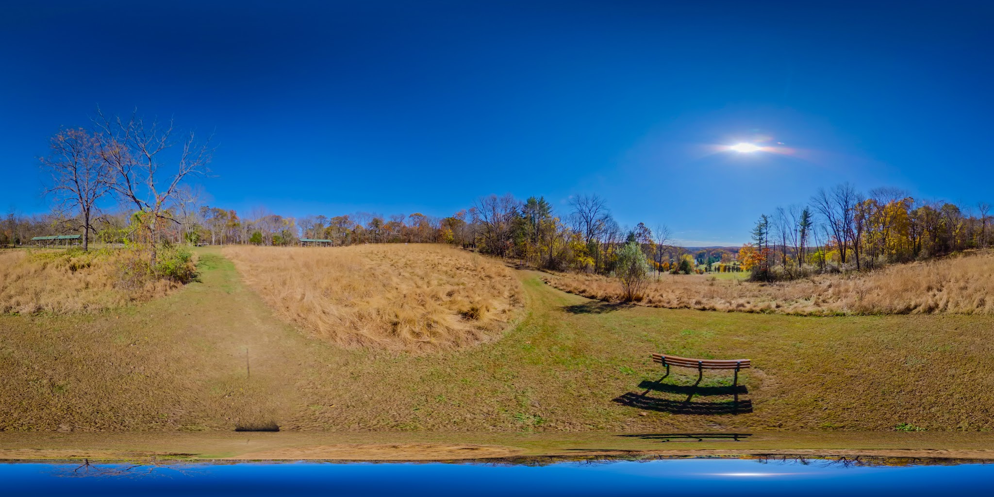 Green Lane Park Sledding Hill - Green Lane, PA