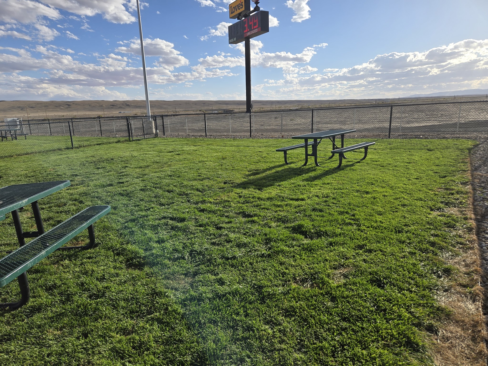 Dog Park at Love's Travel Stops - Green River, UT