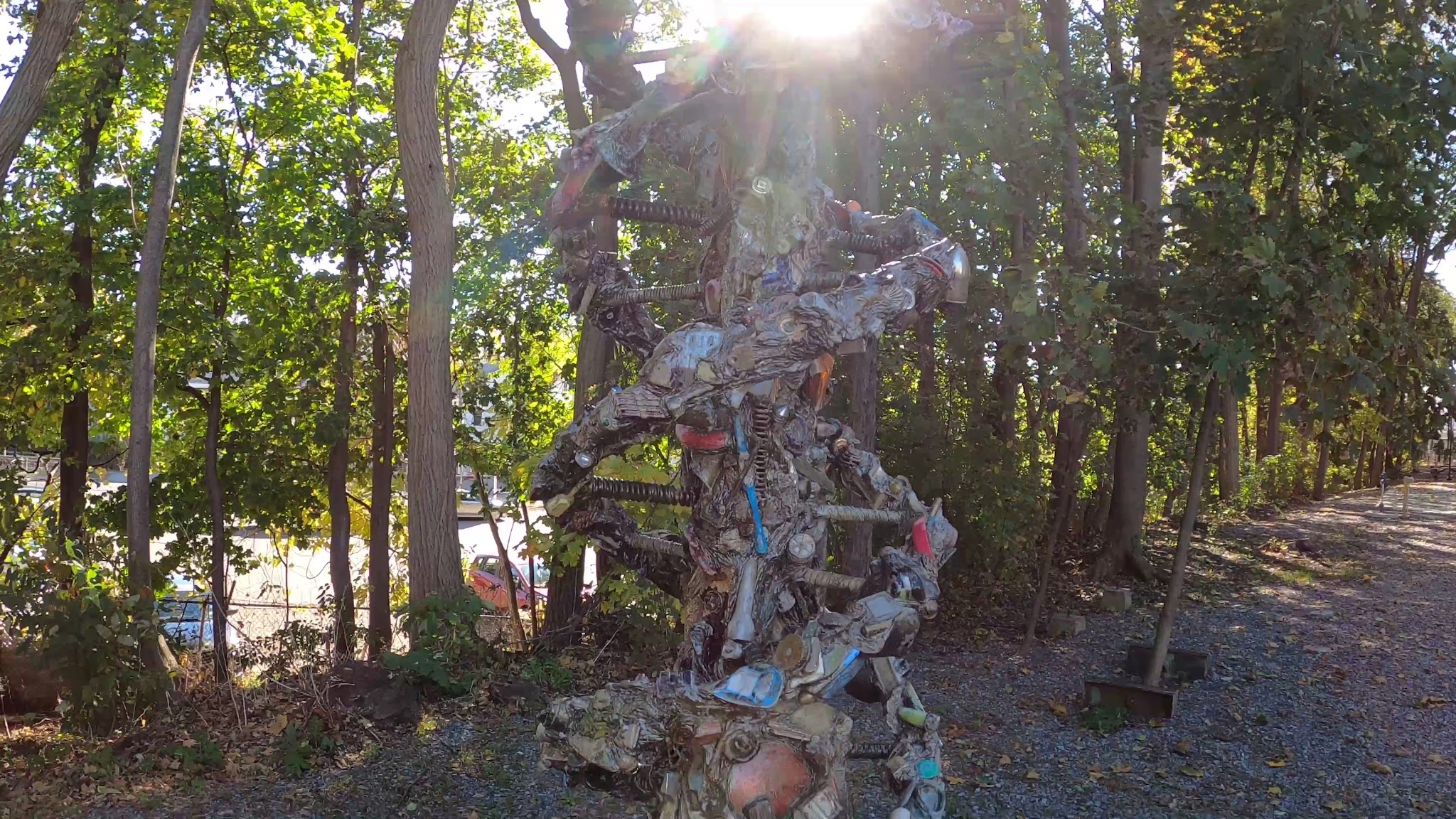 Hudson Valley Rail Trail Parking and Caboose - Highland, NY