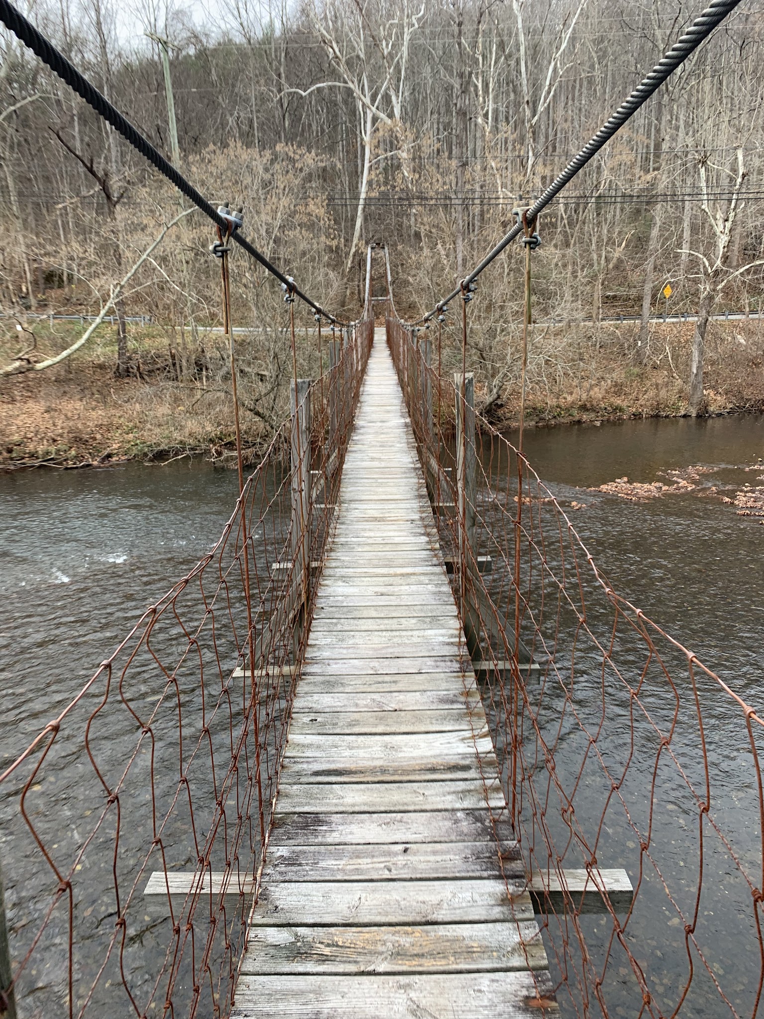 Smith Bridge Trailhead of the Jackson River Scenic Trail - Hot Springs, VA