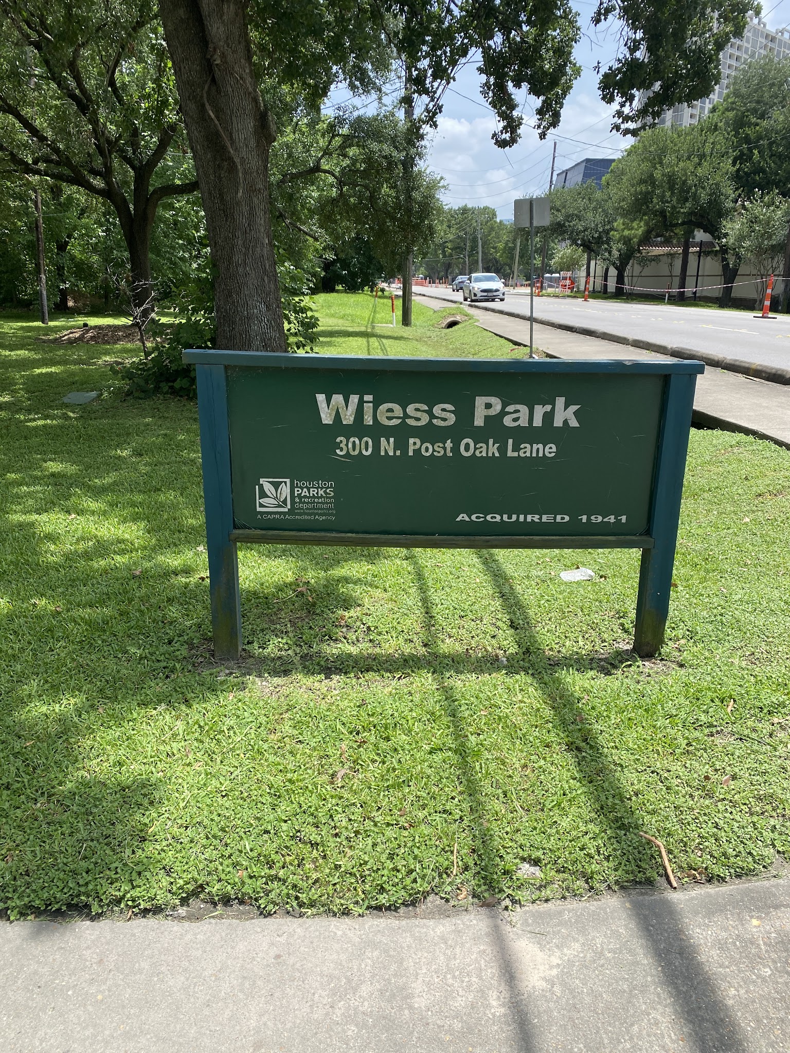 Wiess Park - Houston, TX
