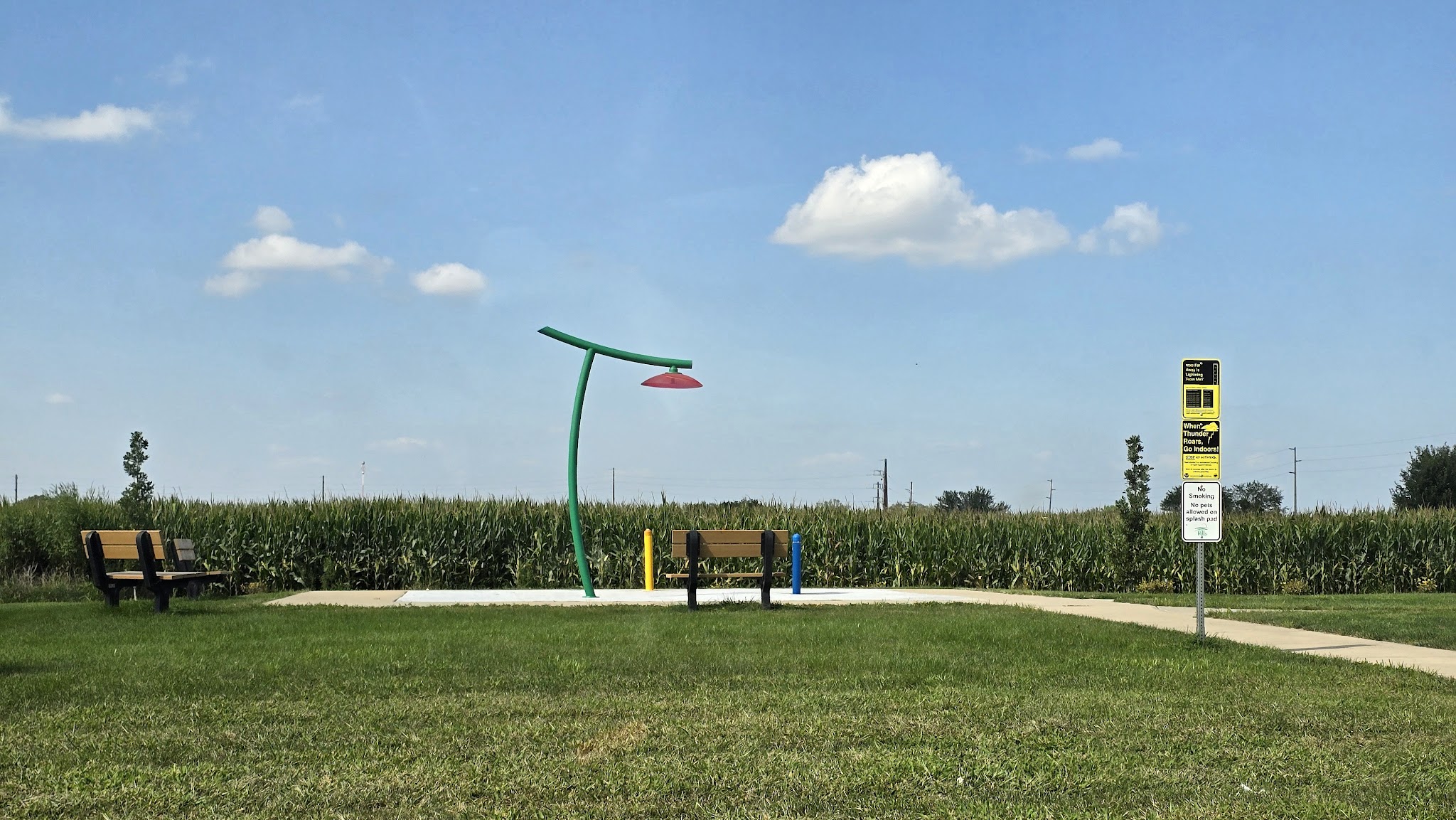 Hills Splash Pad Park - Iowa City, IA