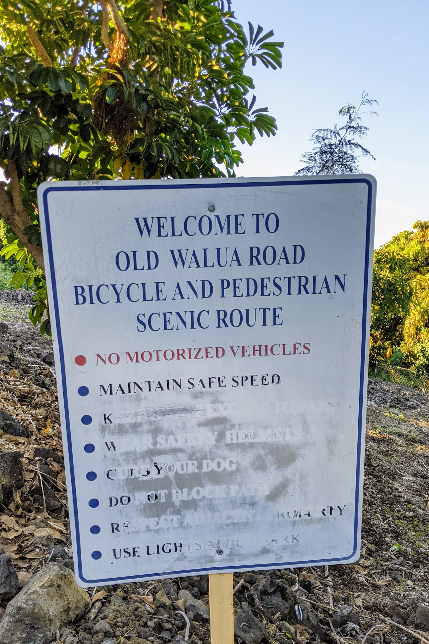 Walua Trail North Trailhead - Kailua-Kona, HI