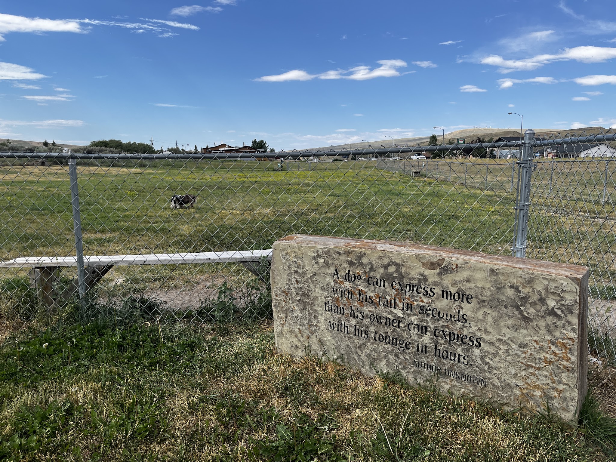 Barktopia Dog Park - Kemmerer, WY