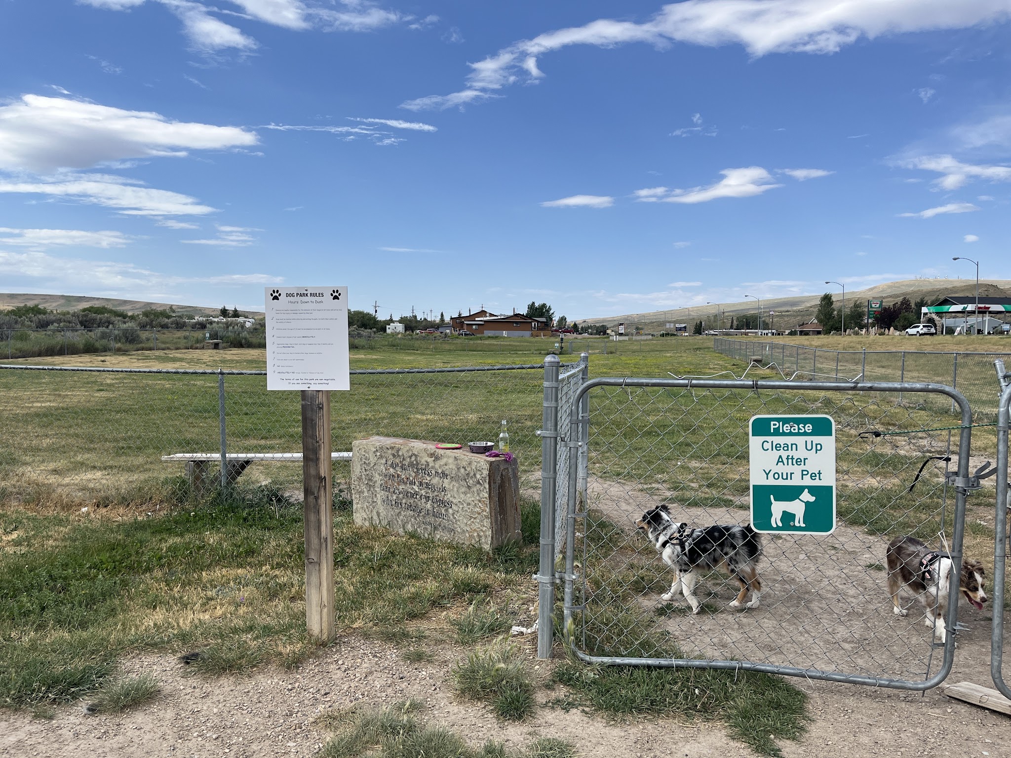 Barktopia Dog Park - Kemmerer, WY