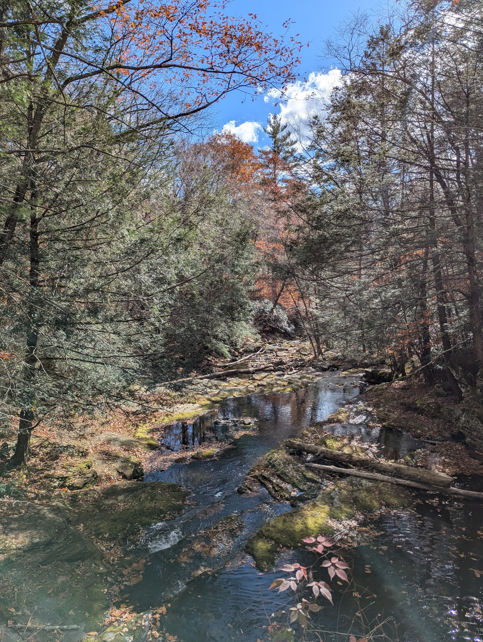 Vernooy Falls Upper Cherrytown Trail Head Parking - Kerhonkson, NY