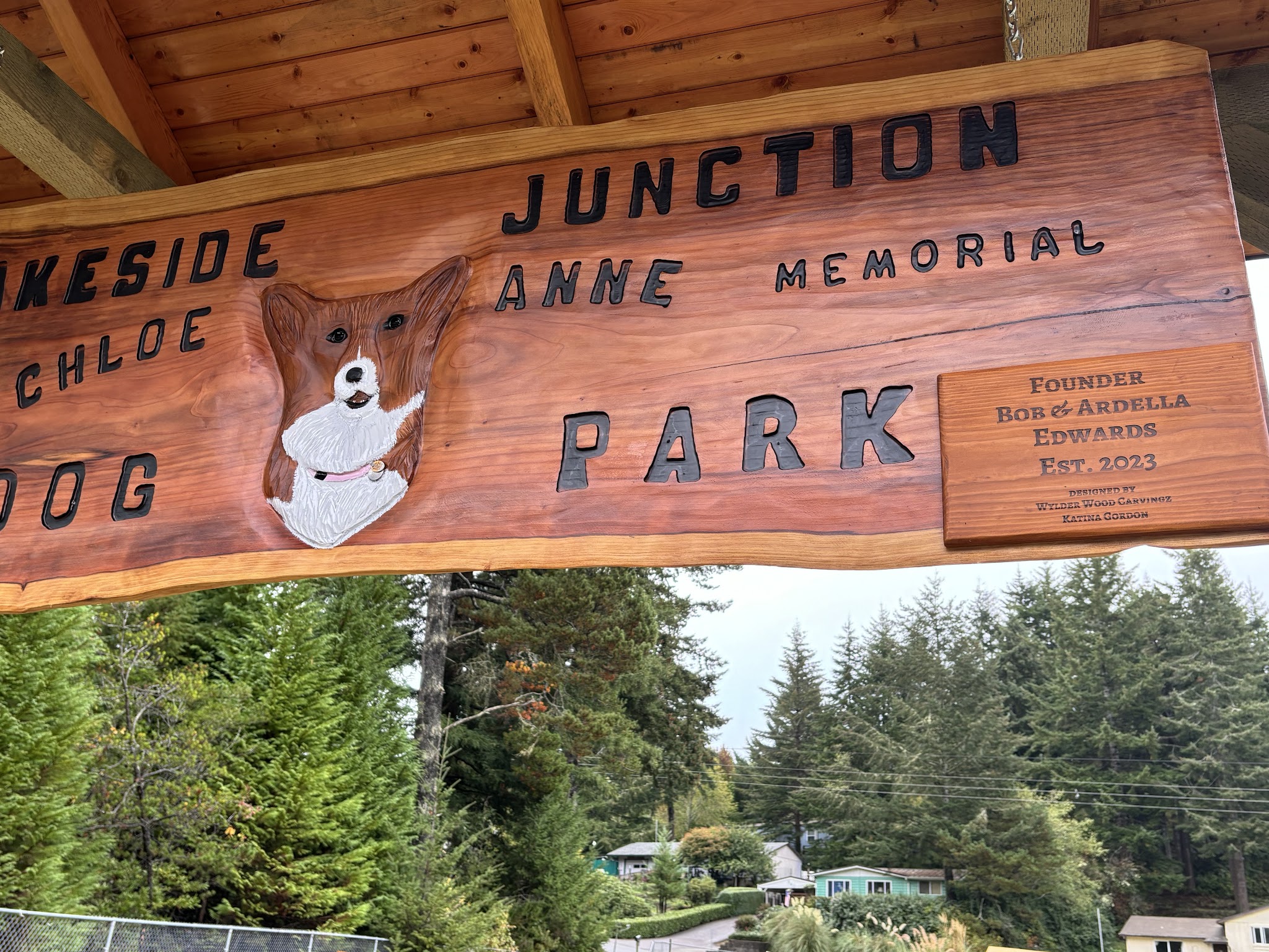 Chloe Anne Memorial Dog Park - Lakeside, OR