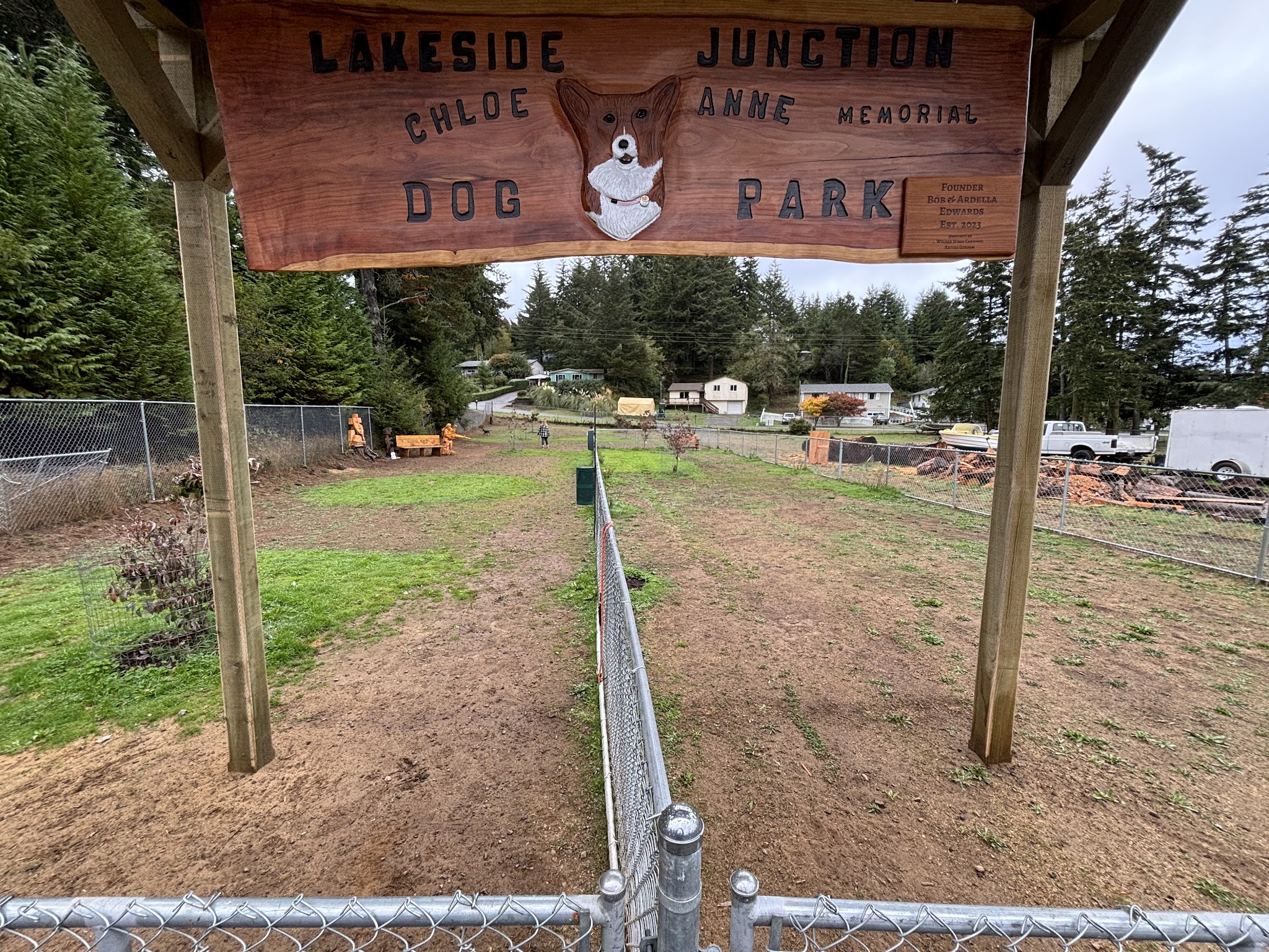 Chloe Anne Memorial Dog Park - Lakeside, OR