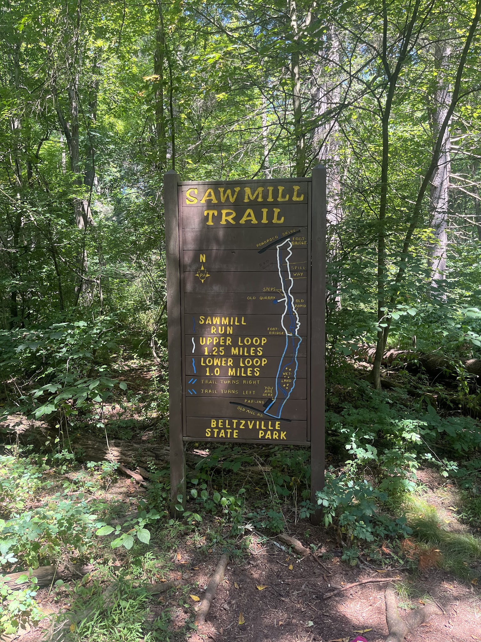 Sawmill Run Trailhead - Lehighton, PA