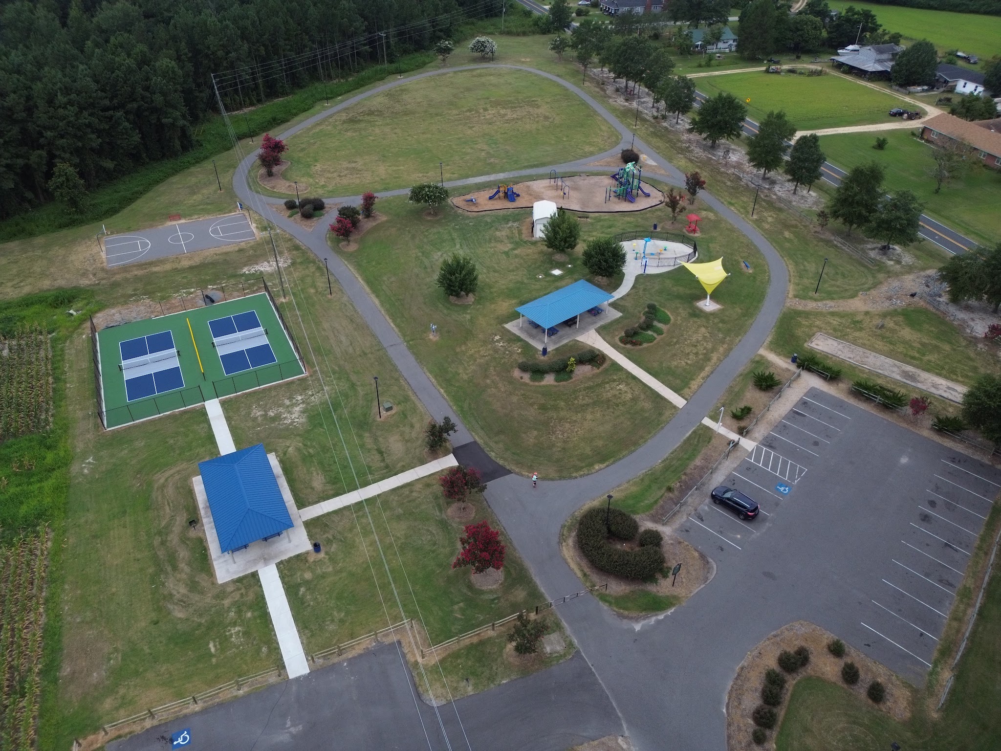 Town Of Linden Little River Community Park & Splashpad May 1-Sept 30 M-S 10-7 Sun 2-7 - Linden, NC