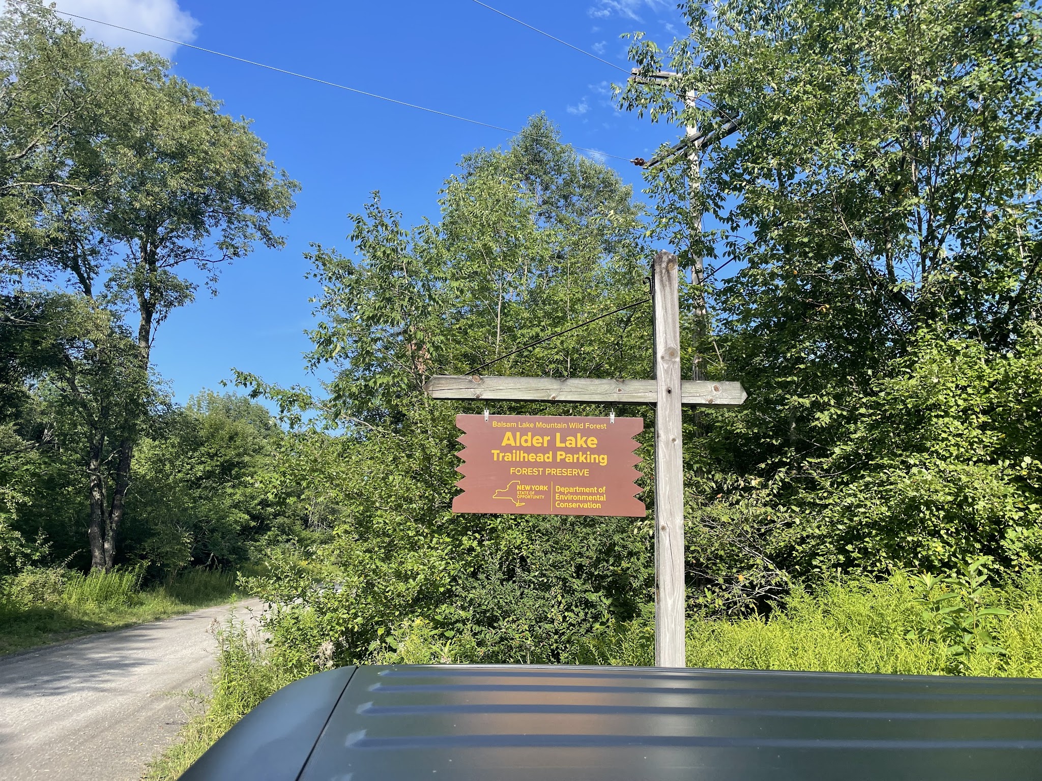 Alder Lake Trailhead Parking - Livingston Manor, NY