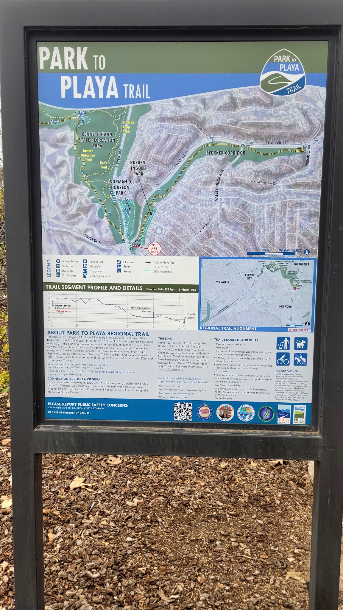 Stocker Corridor Trail - Los Angeles, CA