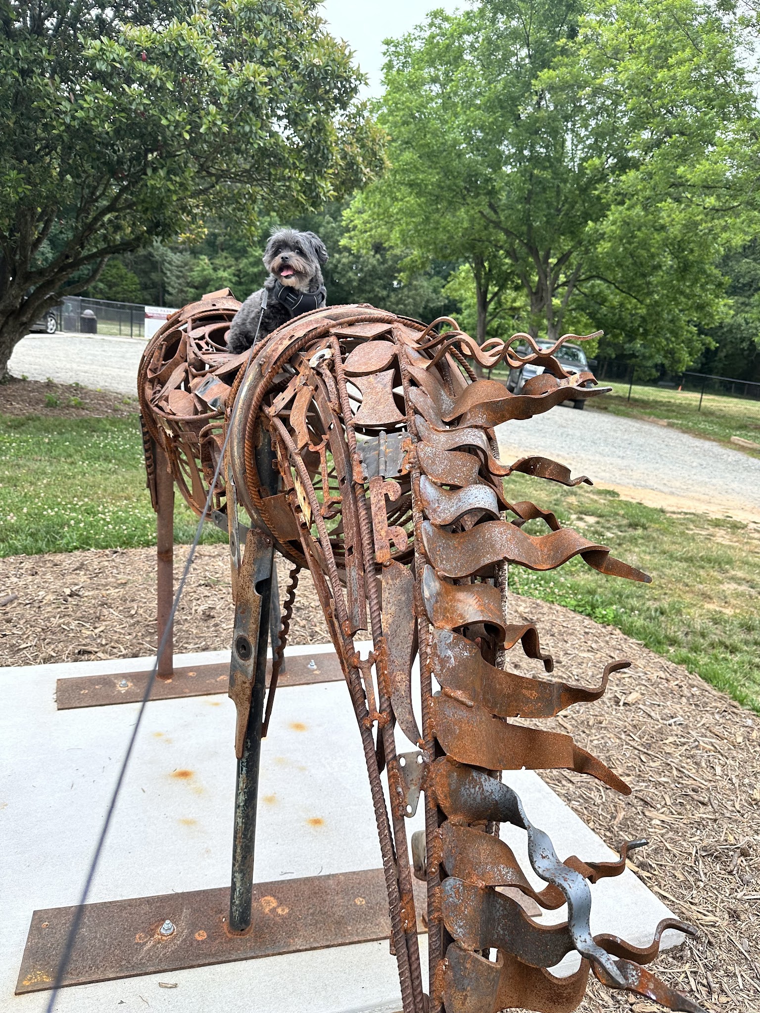 Purser-Hulsey Park - Dog Park Entrance - Matthews, NC