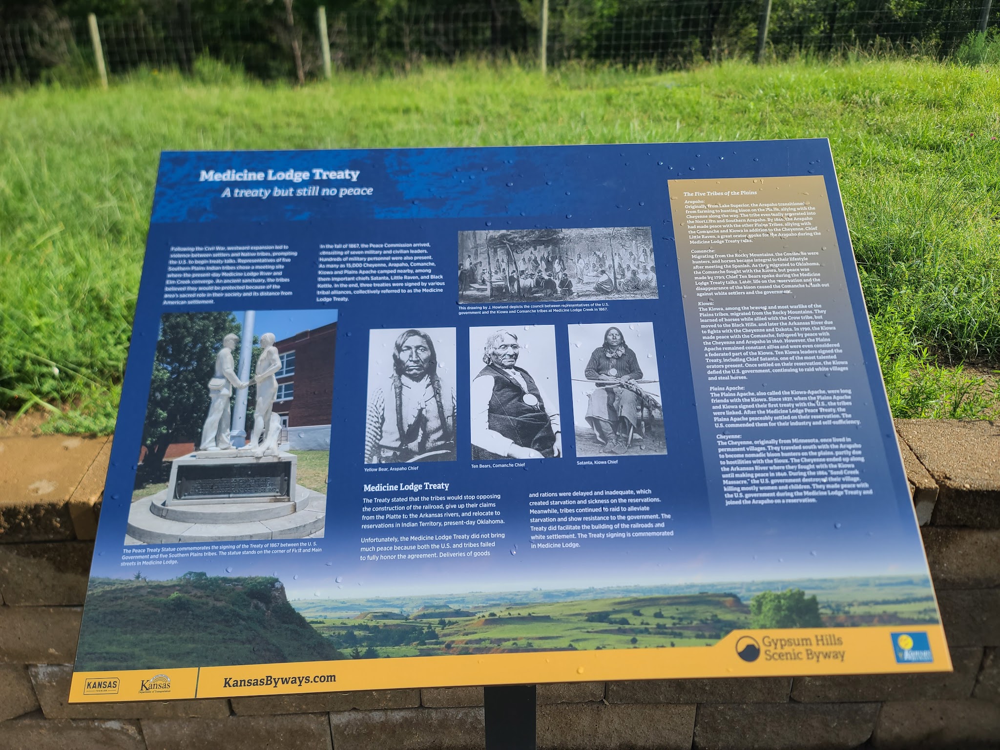 Road Side Park - Medicine Lodge, KS