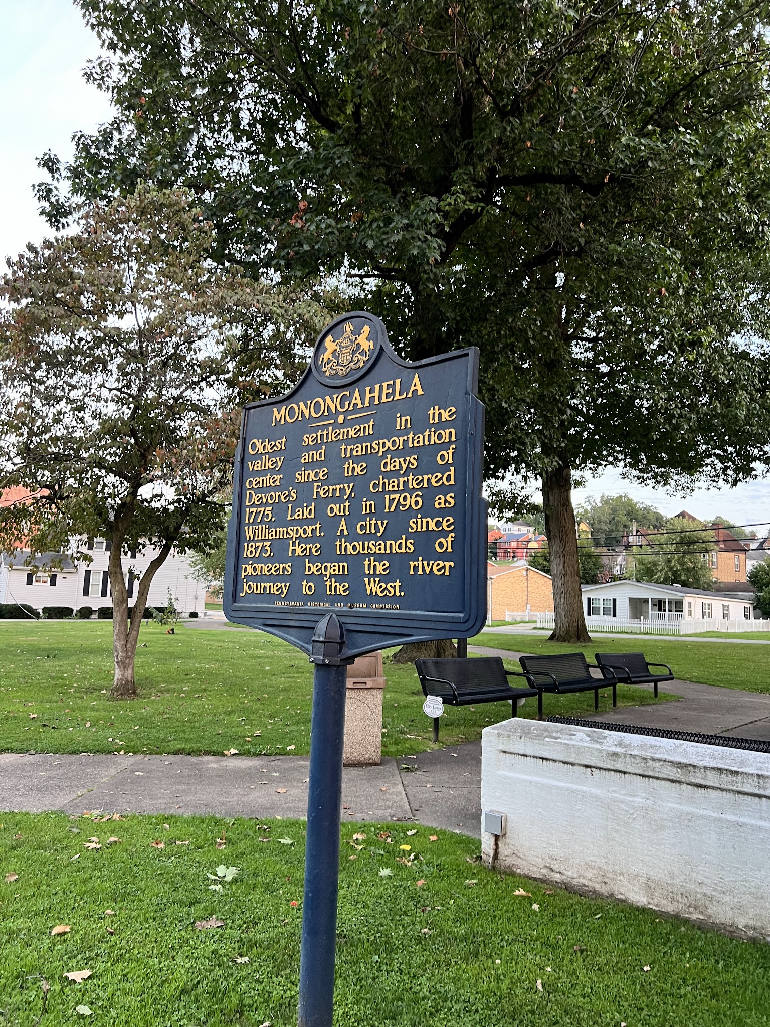 Chess Park - Monongahela, PA