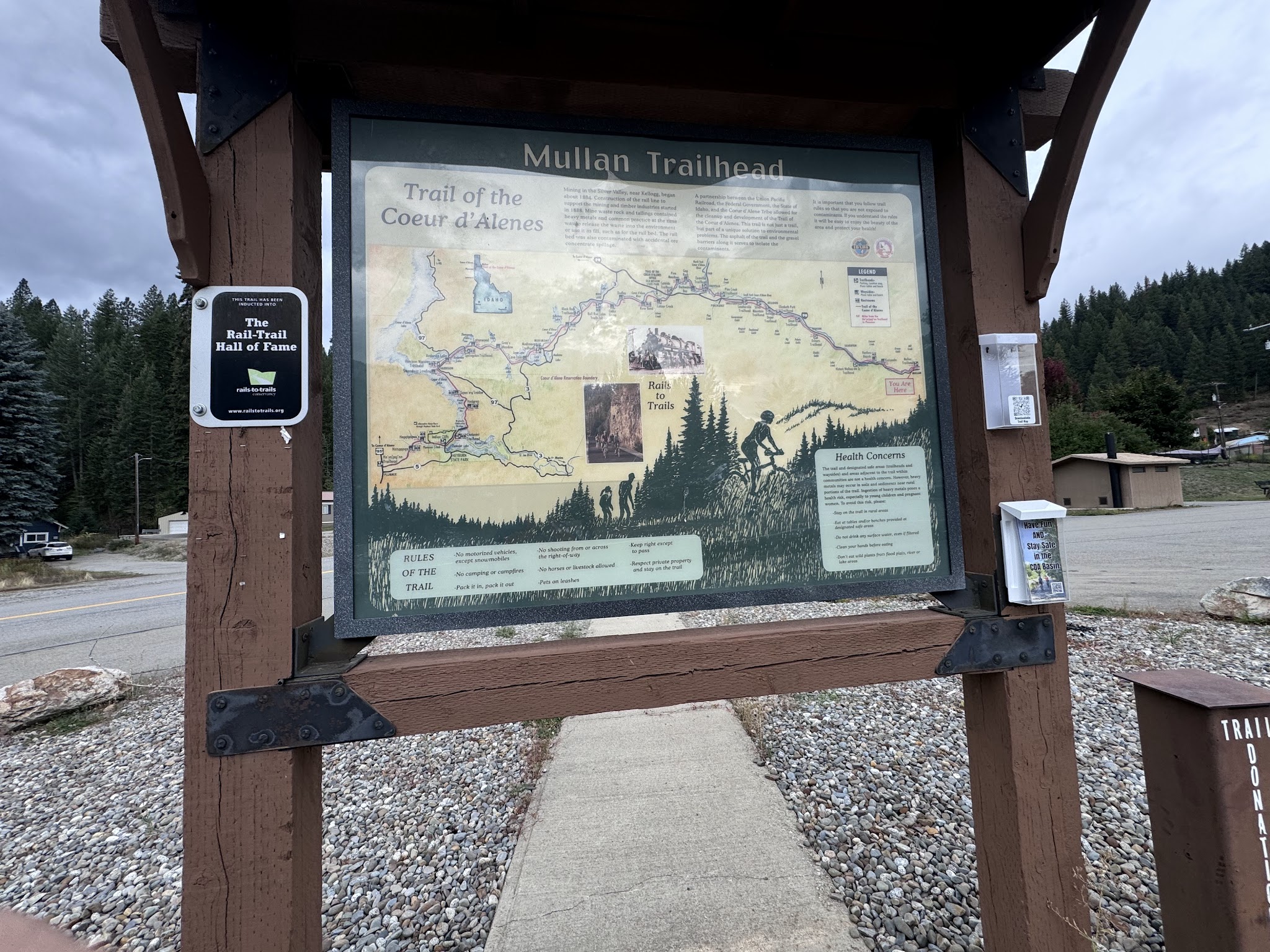 Mullan Trailhead - Mullan, ID