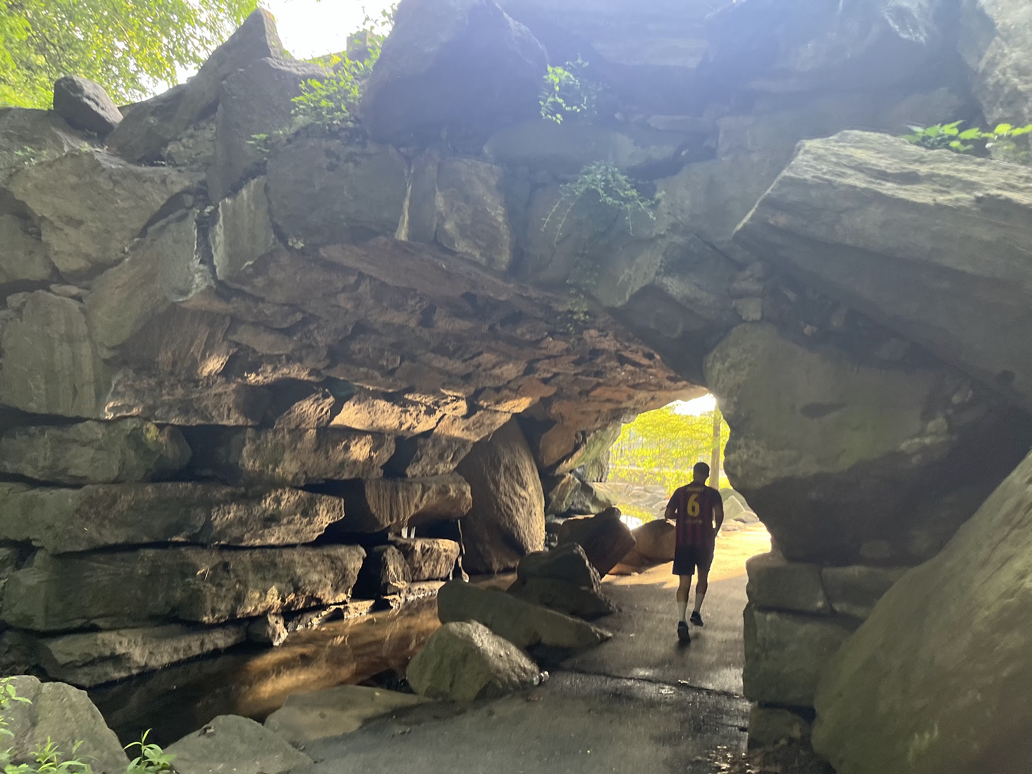 North Woods Loch Double Waterfall - New York, NY