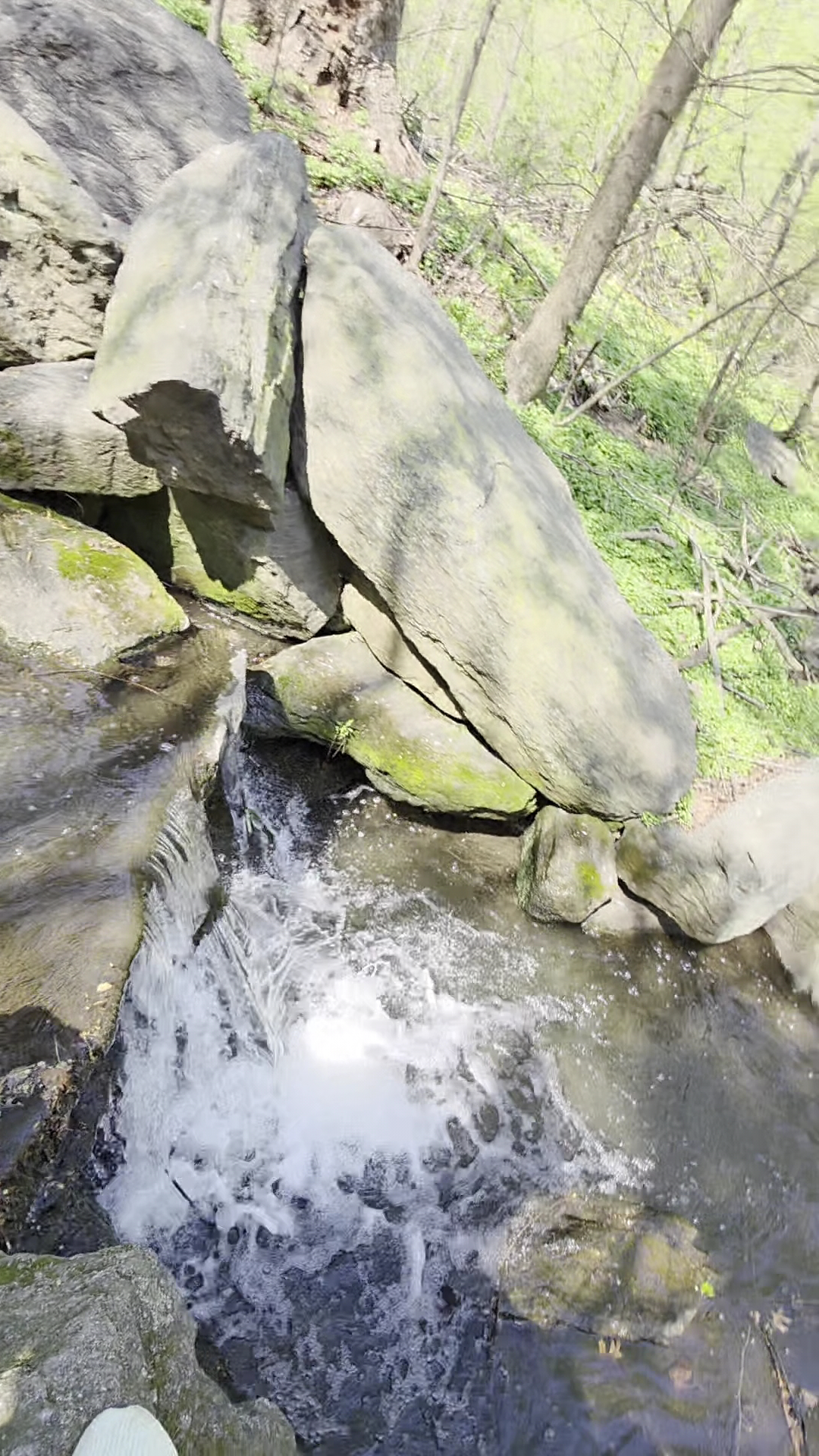 North Woods Loch Double Waterfall - New York, NY