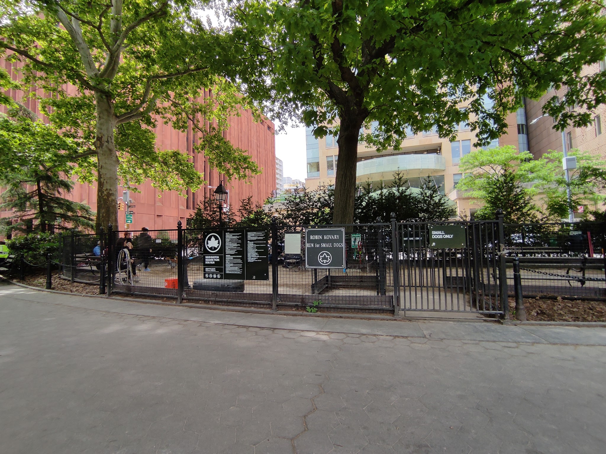 Robin Kovary Dog Run for Small Dogs - New York, NY