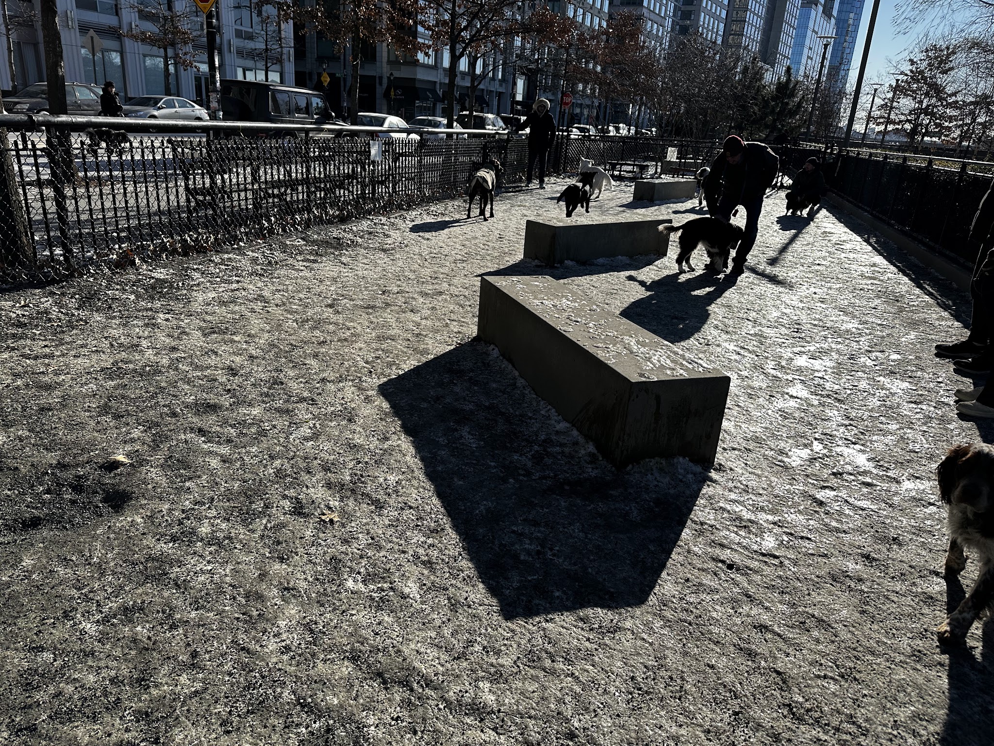 Riverside Park South Dog Run at 66th Street - New York, NY