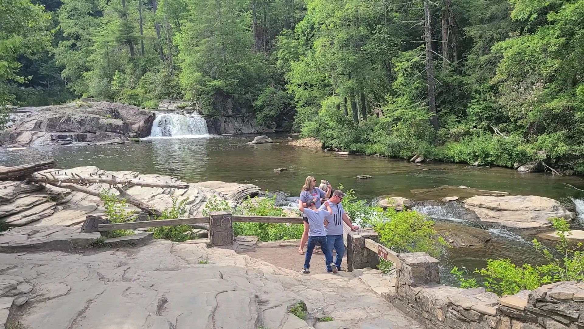 Linville Falls - Trail and Waterfall - Newland, NC