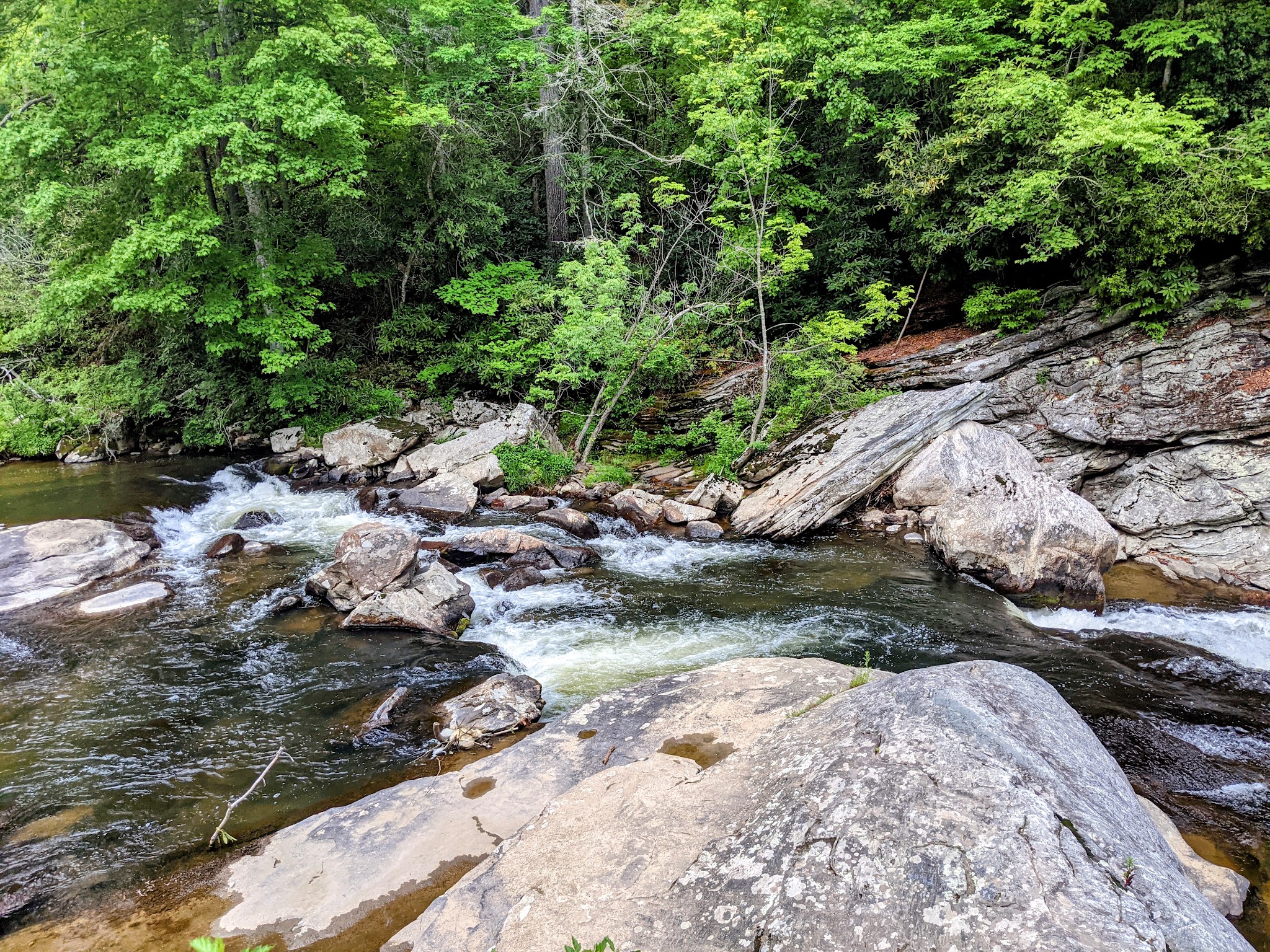 Linville Falls - Trail and Waterfall - Newland, NC