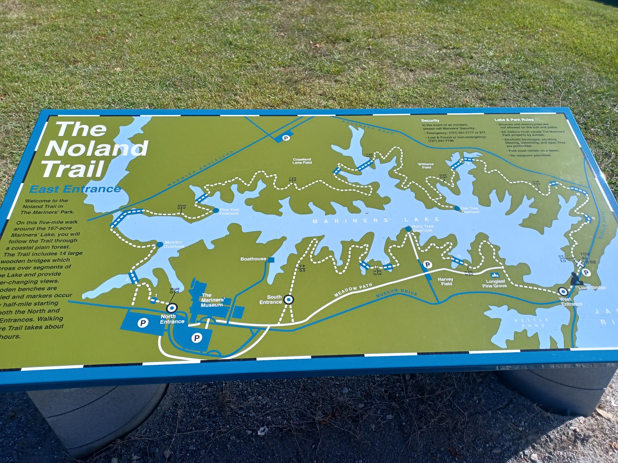 Noland Trail Head Parking - Newport News, VA