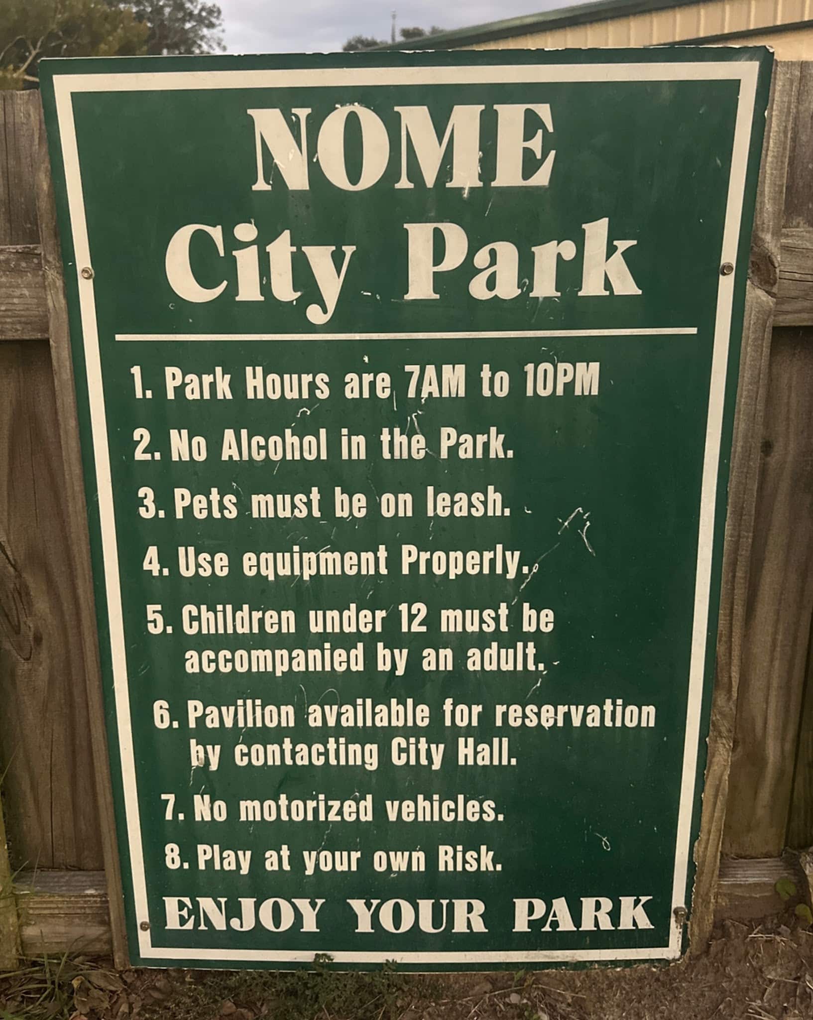 Nome City Park - Nome, TX