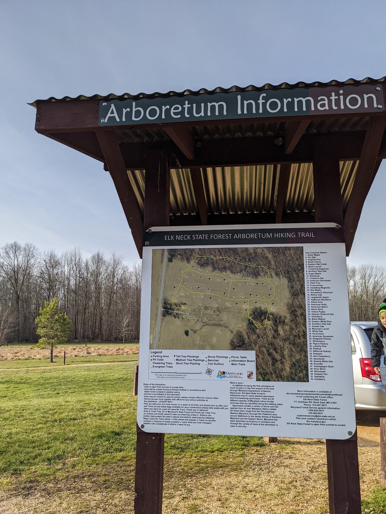 Elk Neck Arboretum Area Parking - North East, MD