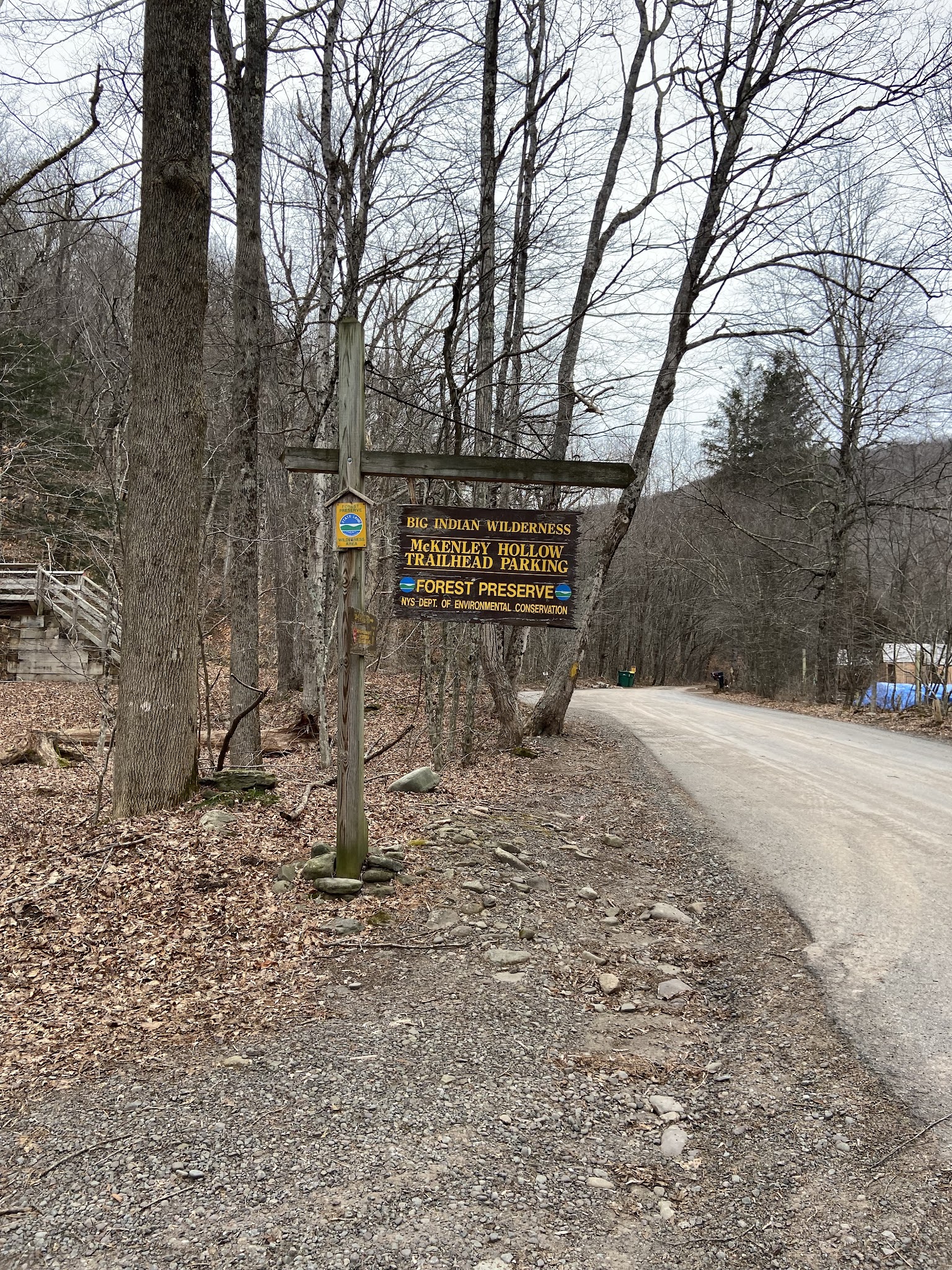 McKenley Hollow Trailhead Parking - Oliverea, NY