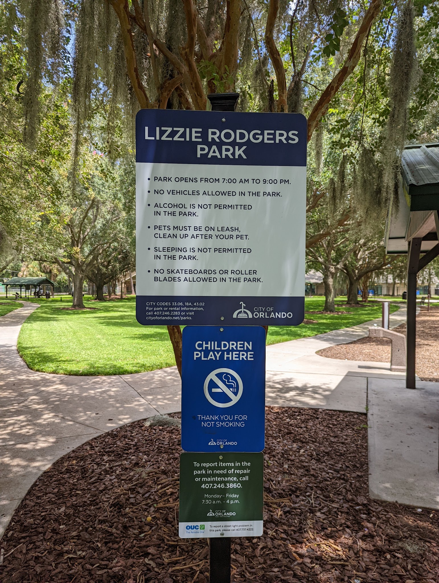 Lizzie Rodgers Park - Orlando, FL