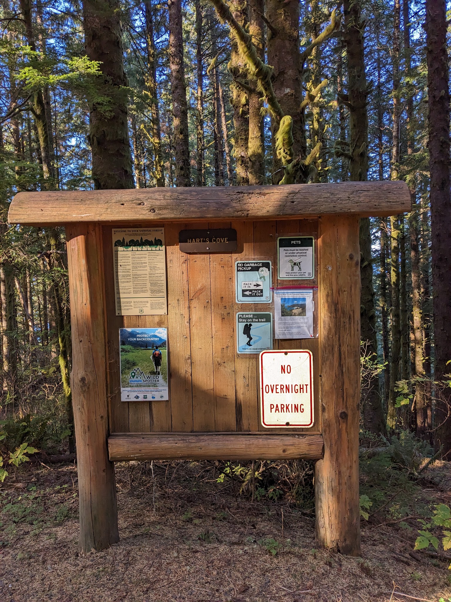 Hart's Cove Trailhead - Otis, OR