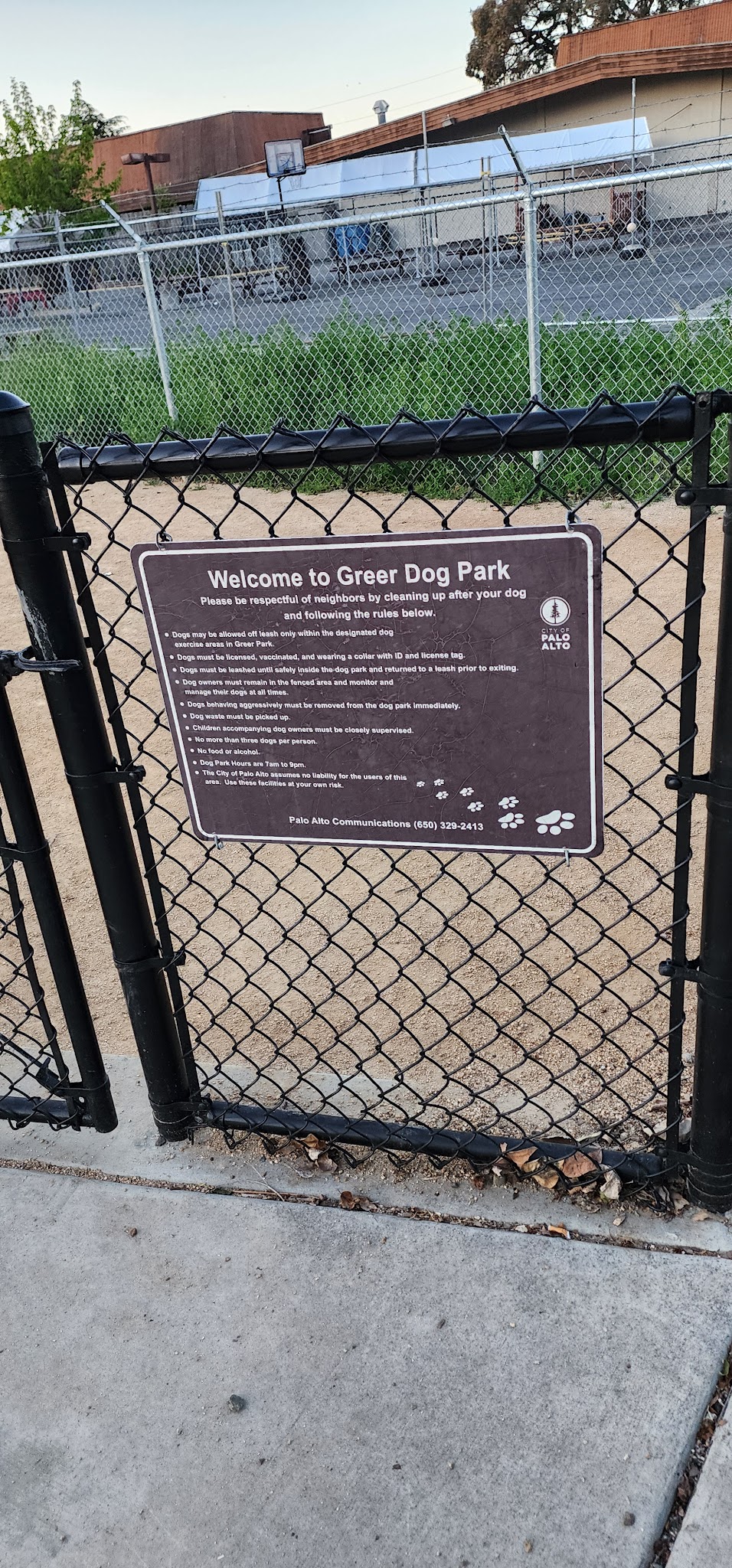 Greer Dog Park - Palo Alto, CA
