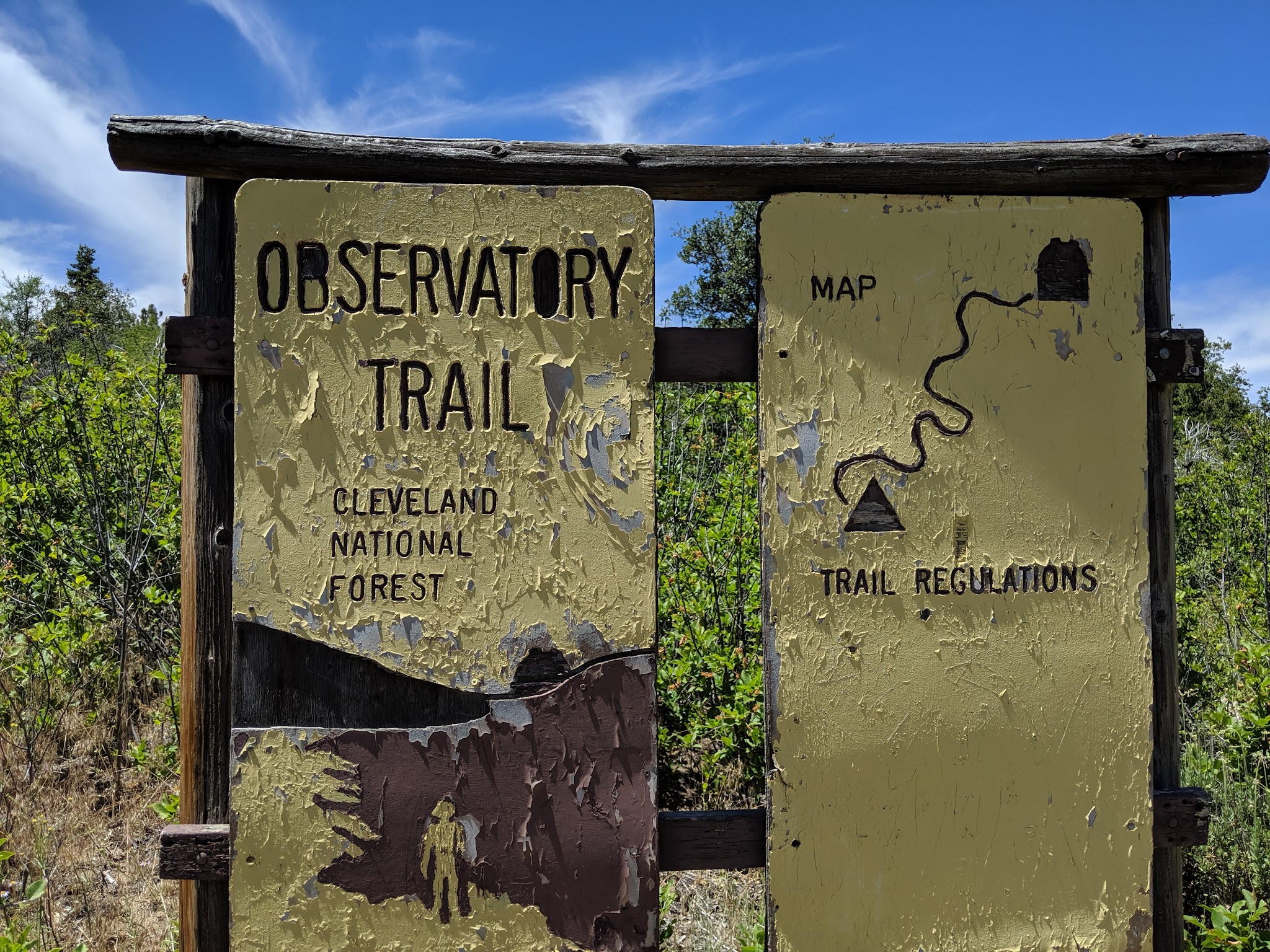 Observatory Trail Head - Palomar Mountain, CA