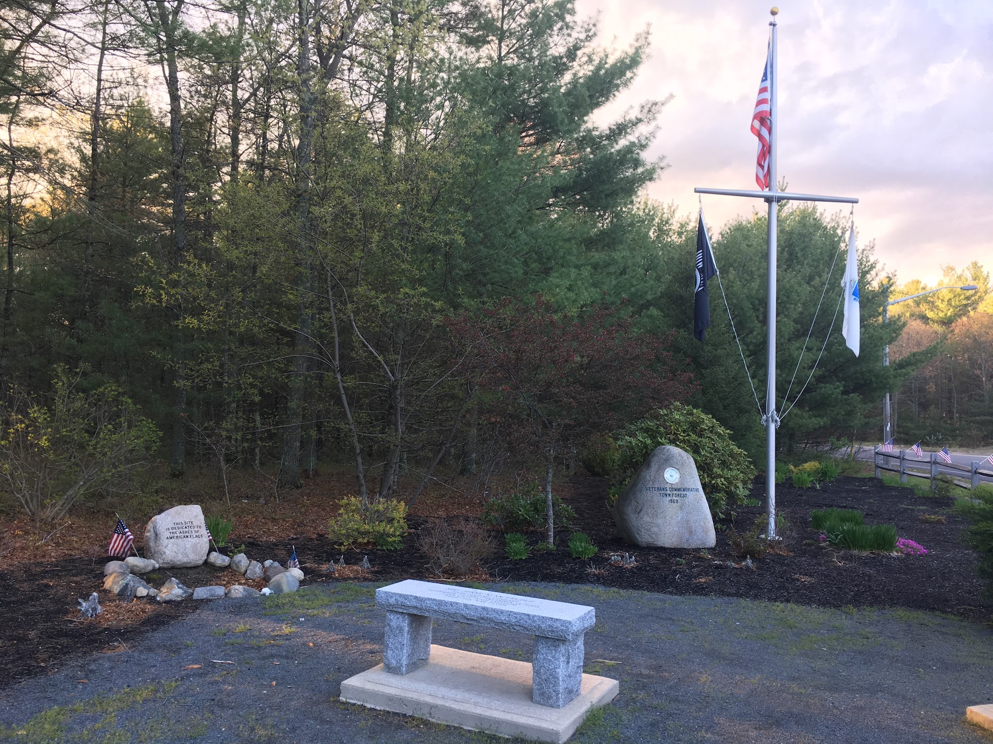 Veterans Commemorative Town Forest - Pembroke, MA