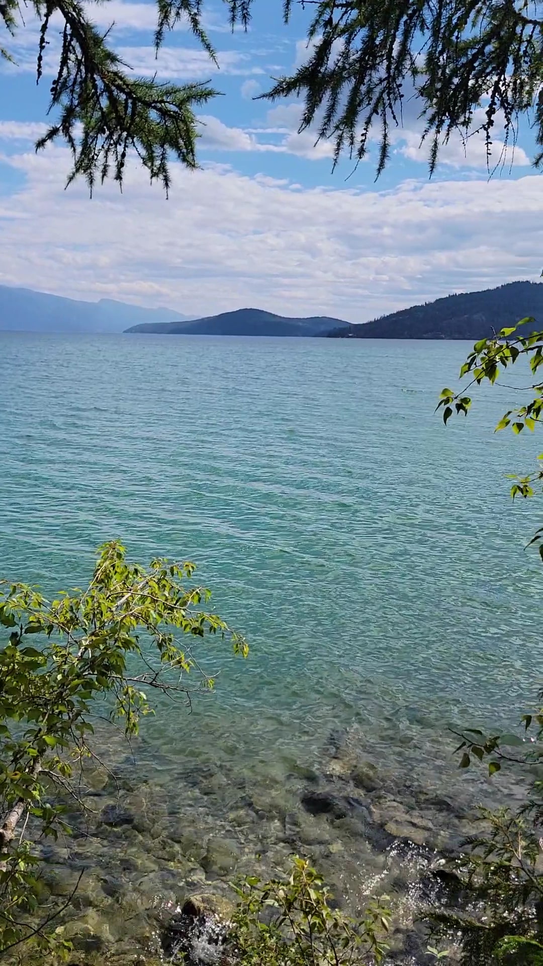 Trailhead for Pend d'Oreille Bay Trail - Ponderay, ID