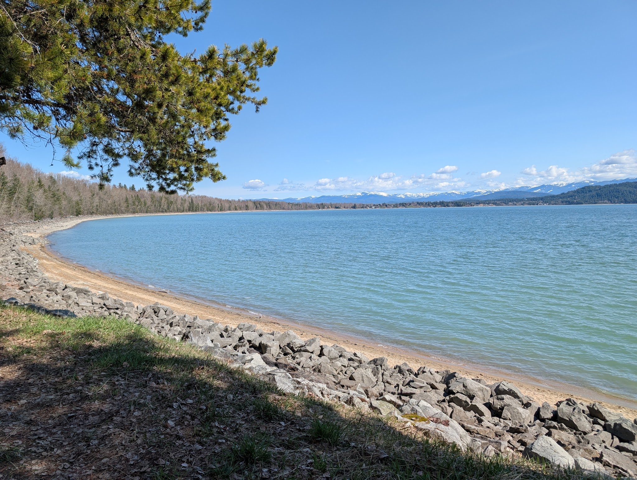 Trailhead for Pend d'Oreille Bay Trail - Ponderay, ID