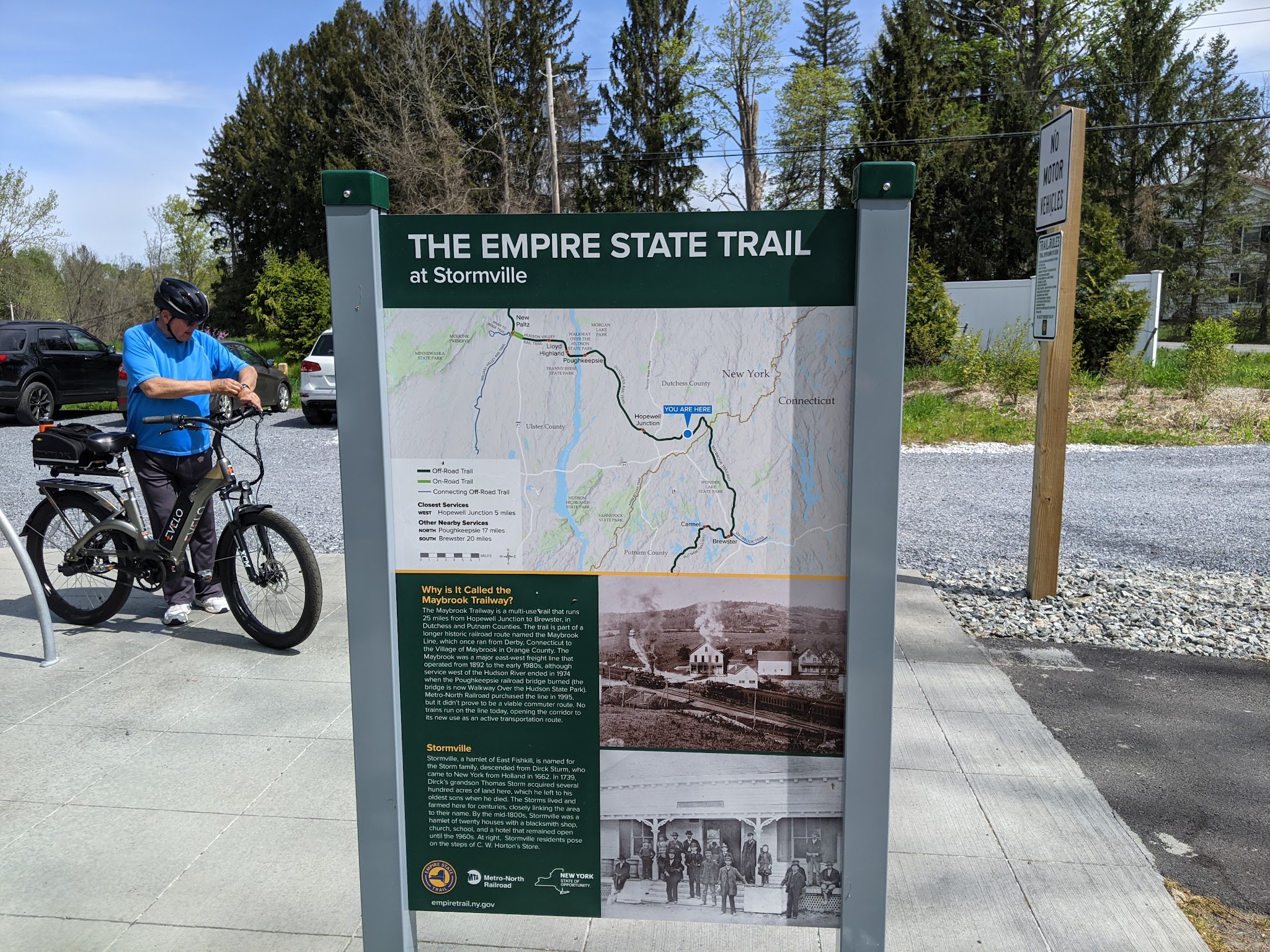 Empire State Trail - Stormville Parking - Poughquag, NY