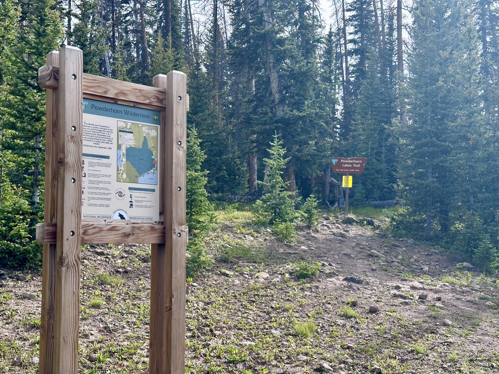 Powderhorn Lakes Trail - Powderhorn, CO
