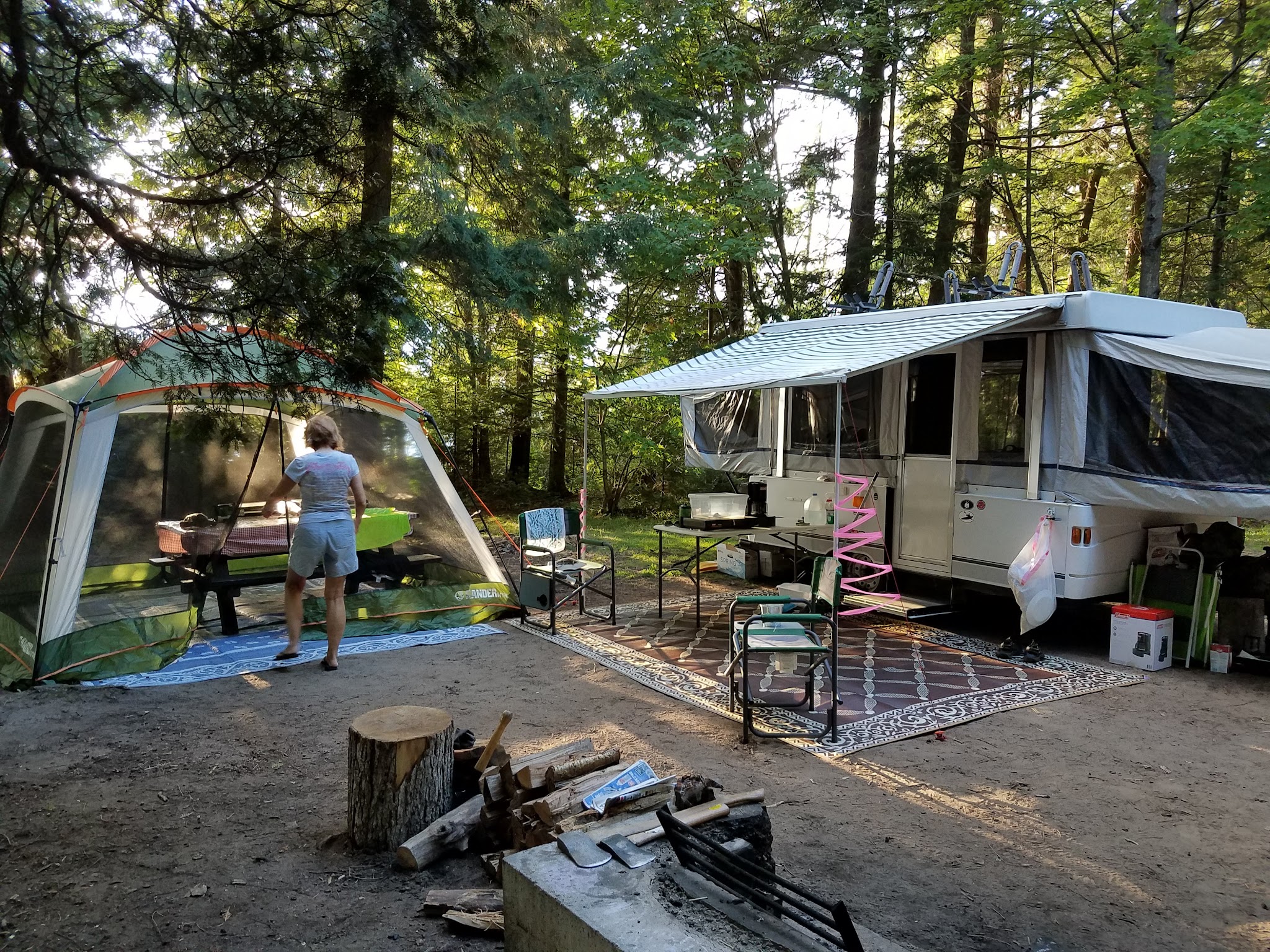Golden Beach Campground - Raquette Lake, NY