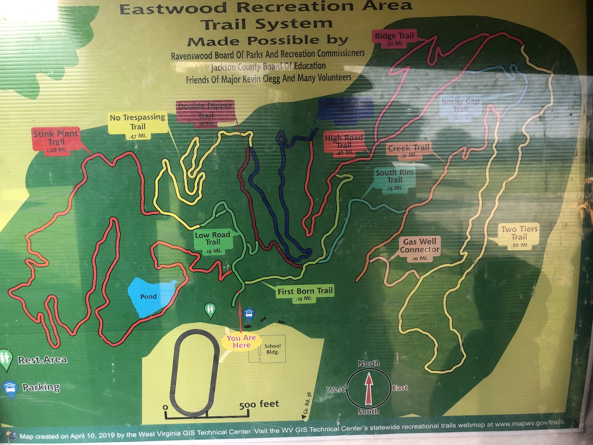 Kevin Clegg Trail System - Ravenswood, WV