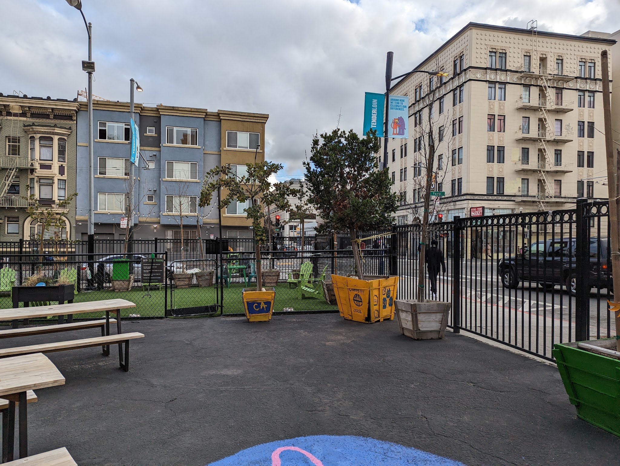 Urban Oasis Dog Park - San Francisco, CA