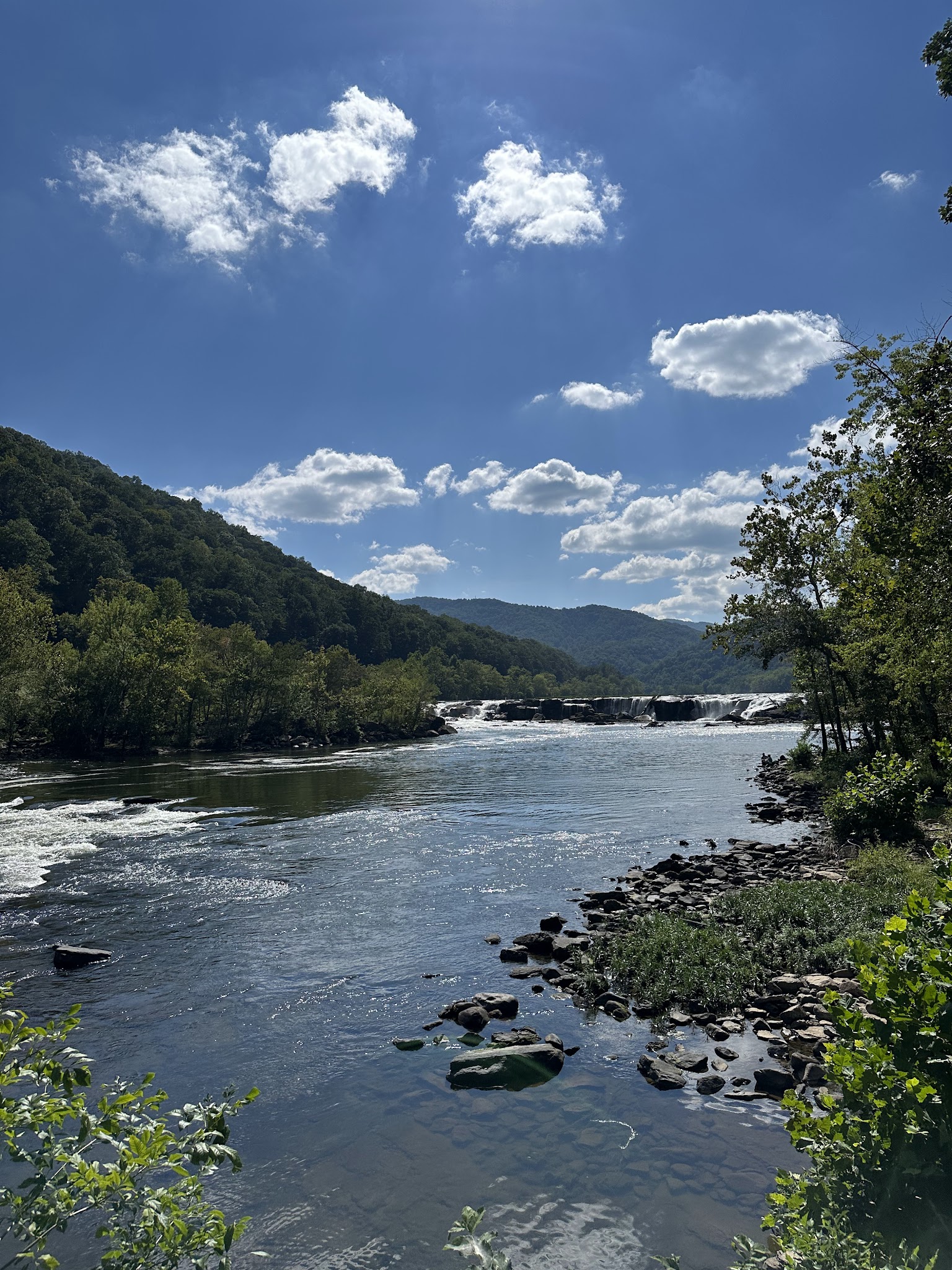 New River Gorge National Park: Sandstone Falls Recreation Area - Shady Spring, WV
