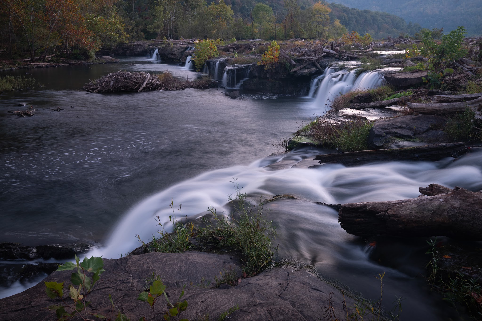 New River Gorge National Park: Sandstone Falls Recreation Area - Shady Spring, WV