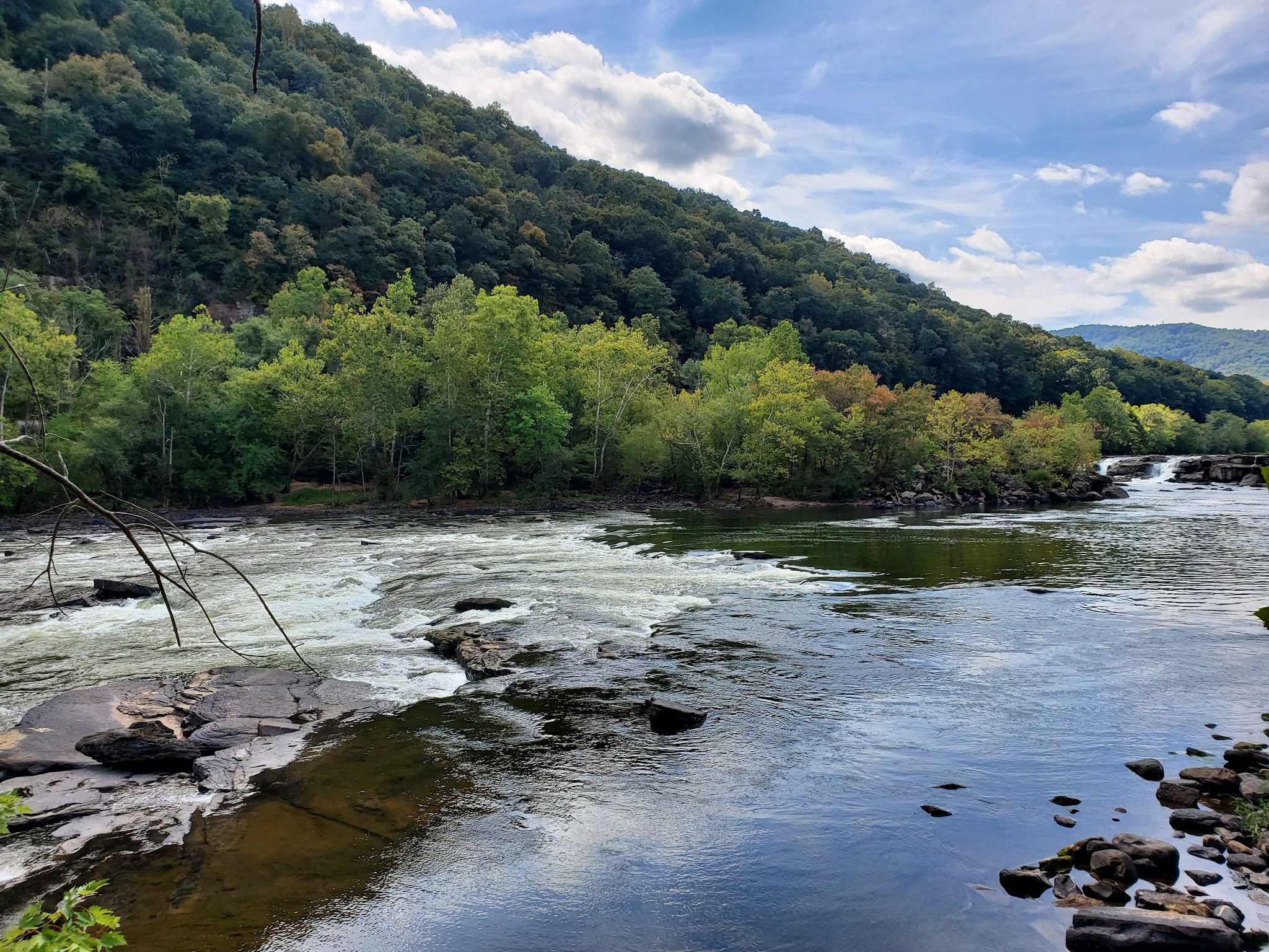 New River Gorge National Park: Sandstone Falls Recreation Area - Shady Spring, WV