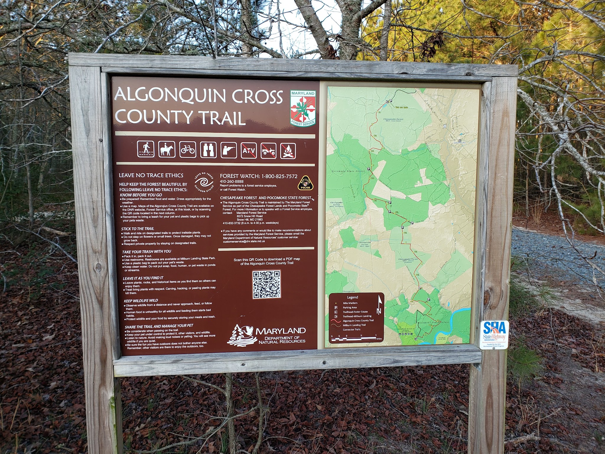 Foster Tract Public Recreation Area - Snow Hill, MD