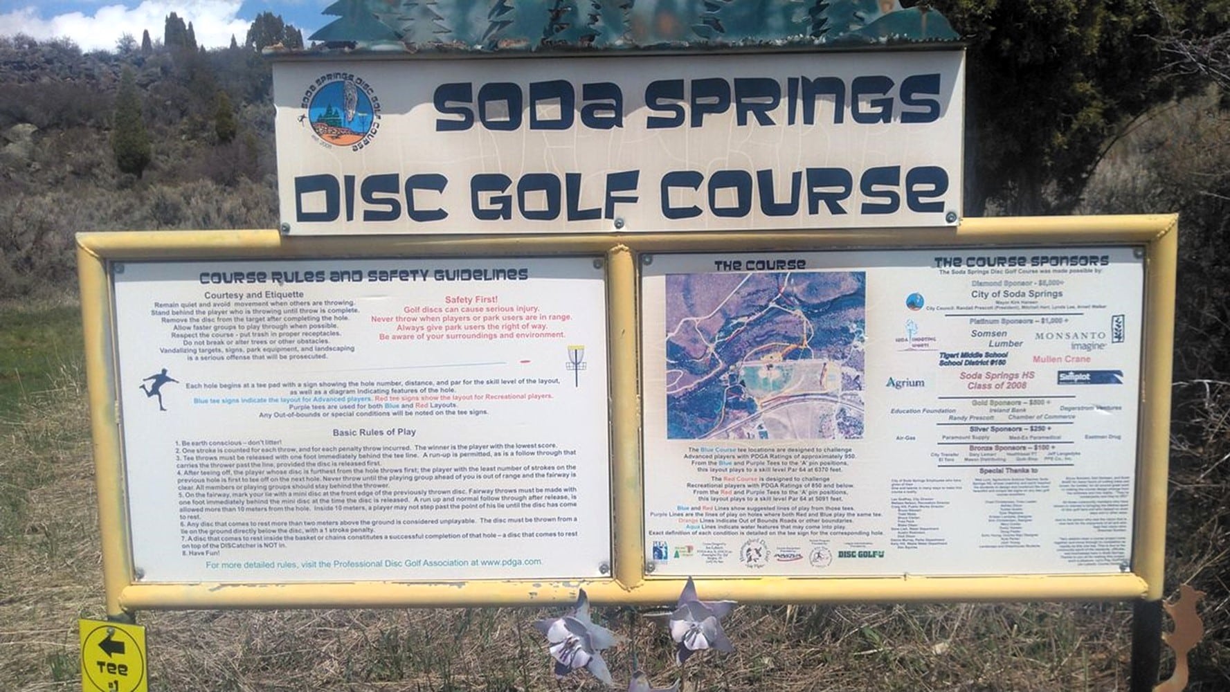 Soda Springs Disc Golf Course - Soda Springs, ID