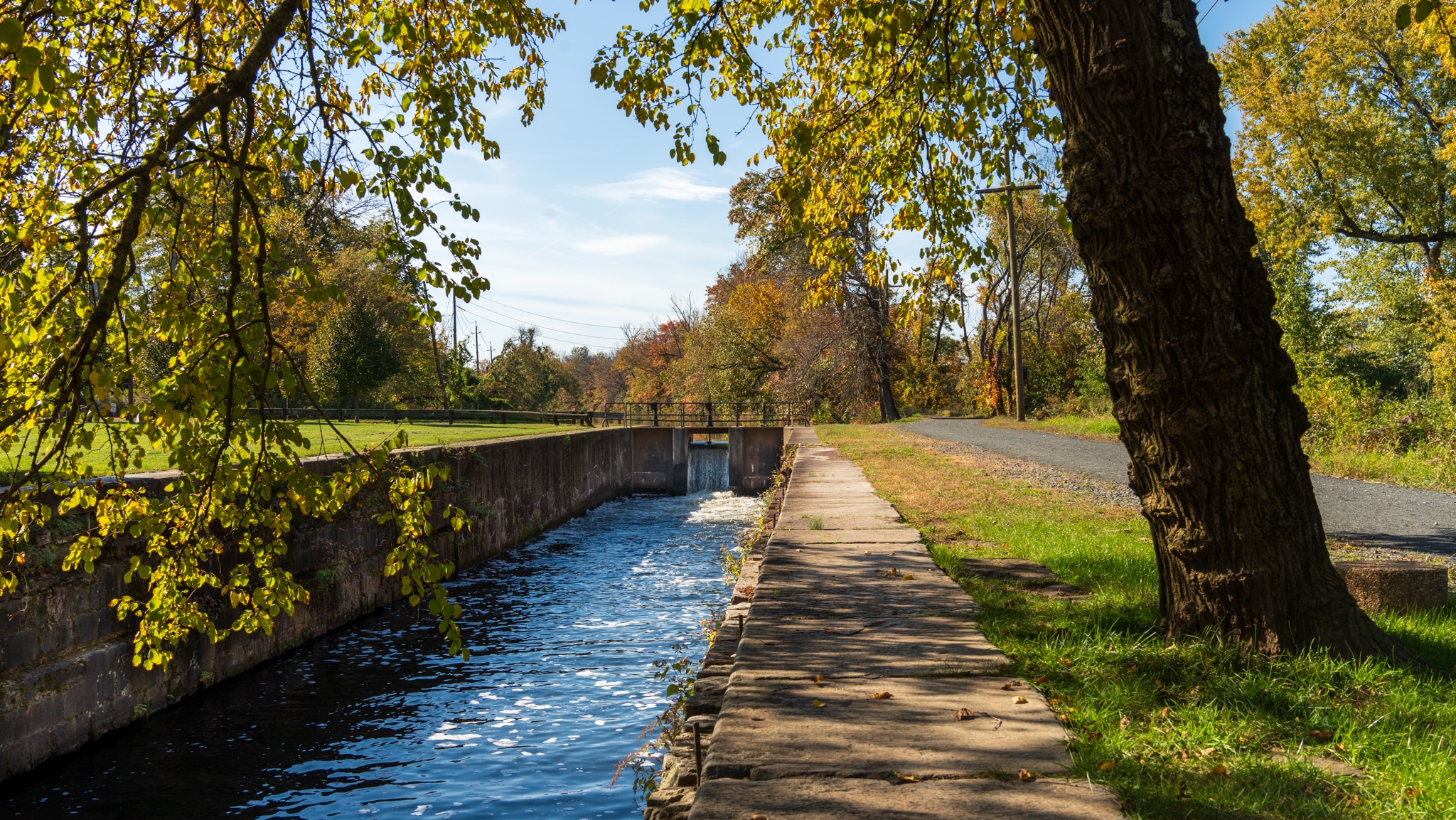 D&R Canal Parking Lot - Lock 11 - South Bound Brook, NJ