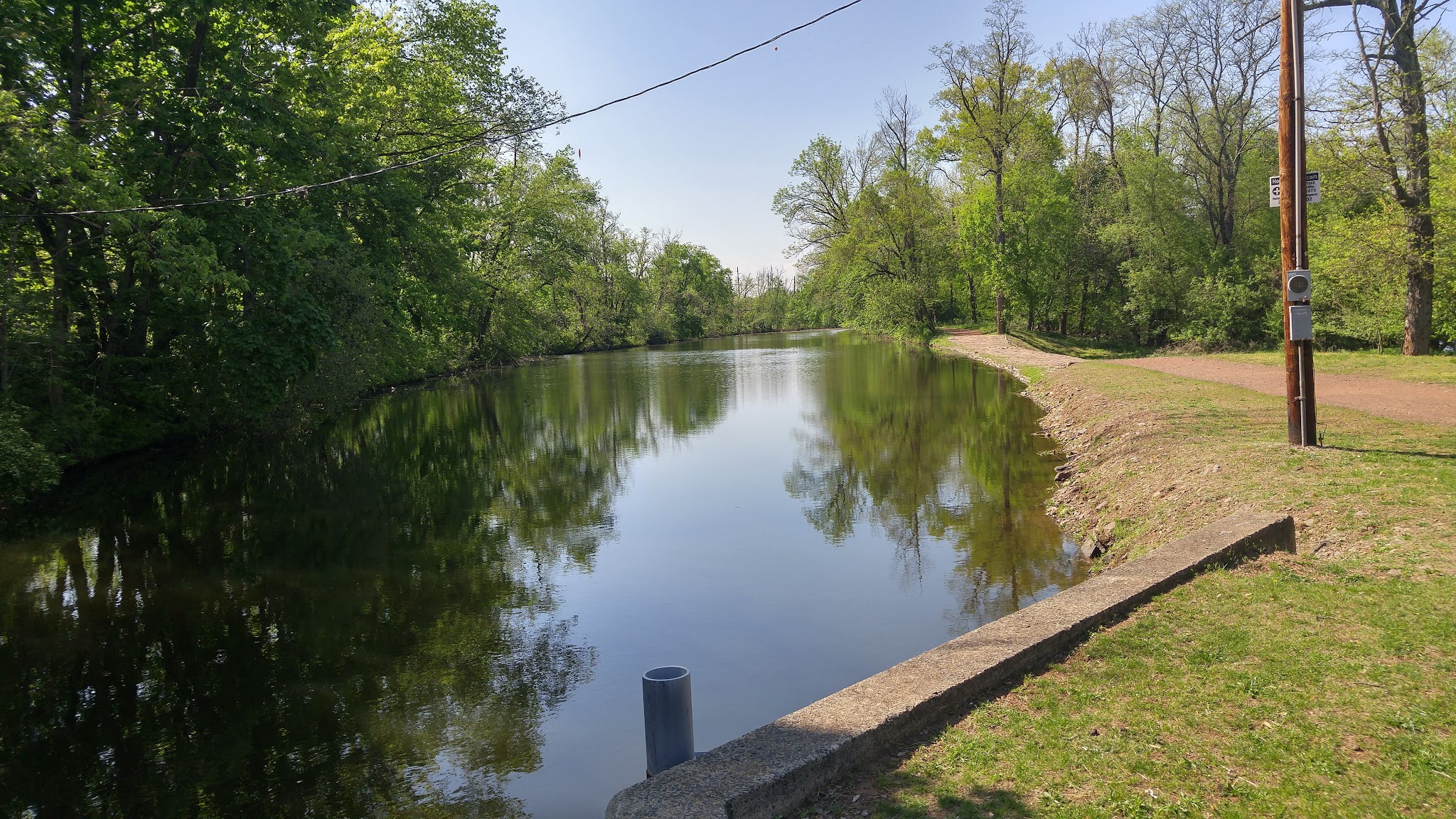 Five Mile Lock - D&R Canal State Park Trail - South Bound Brook, NJ