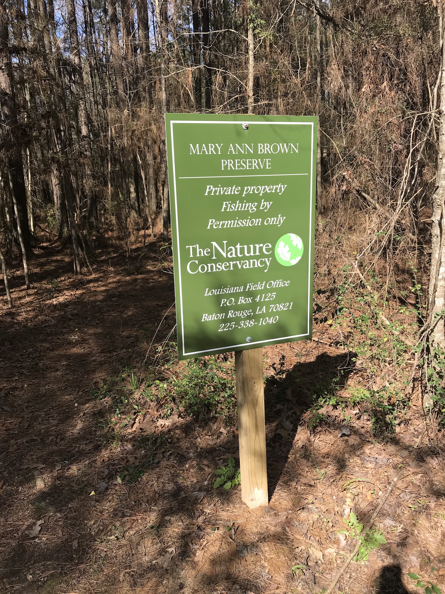 Mary Ann Brown Nature Preserve - St Francisville, LA